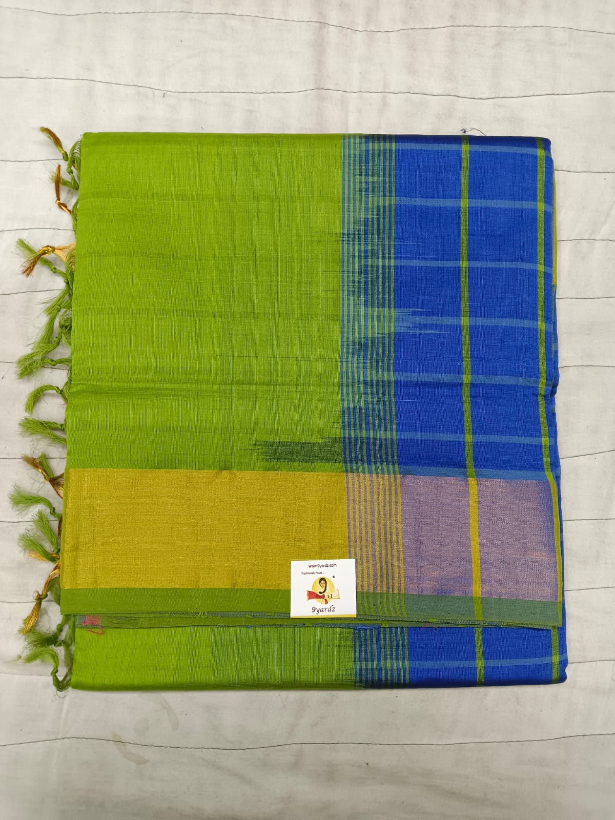 Semi silk cotton 6Yards