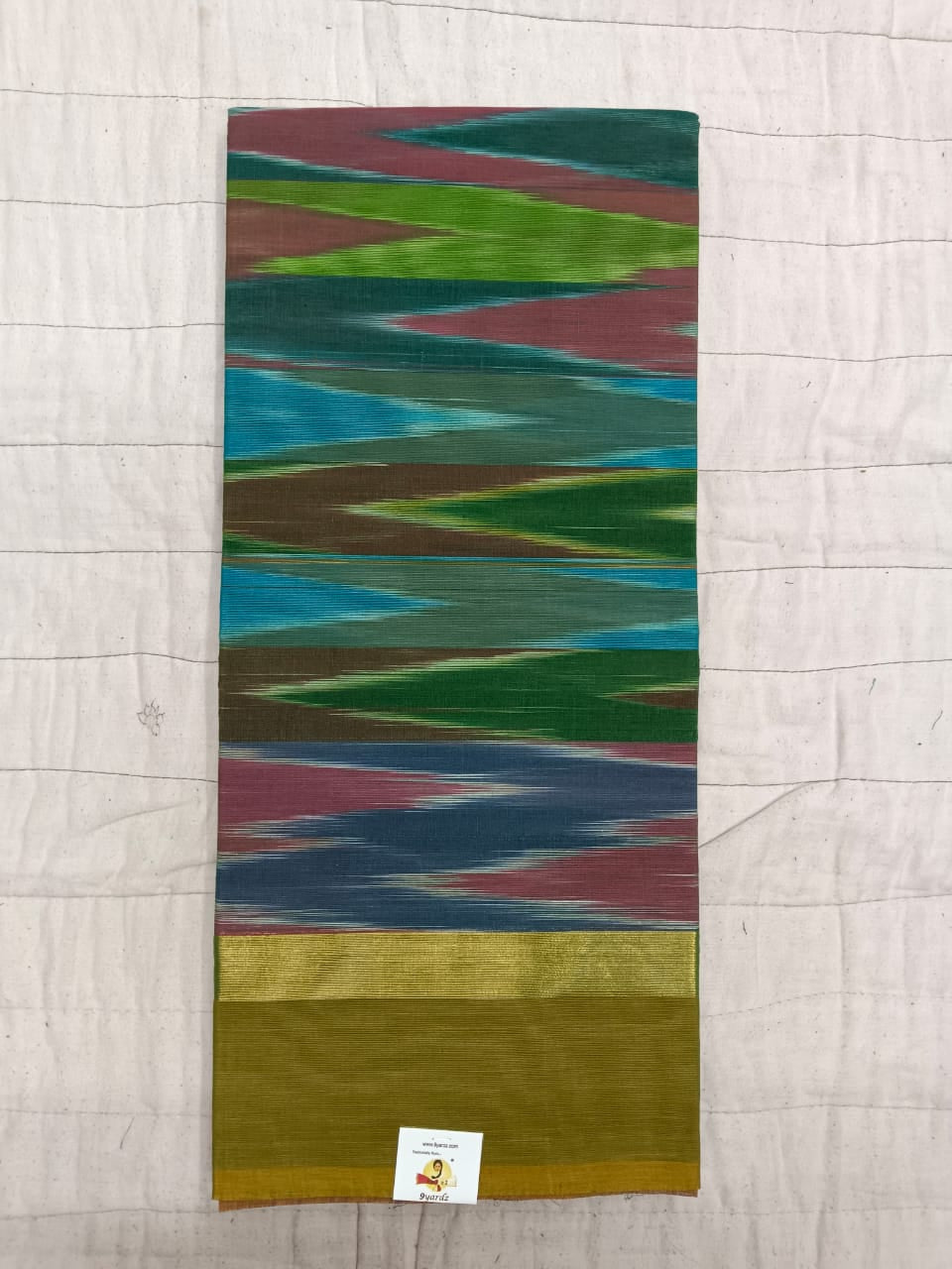 Ikat Cotton sarees 6Yardz