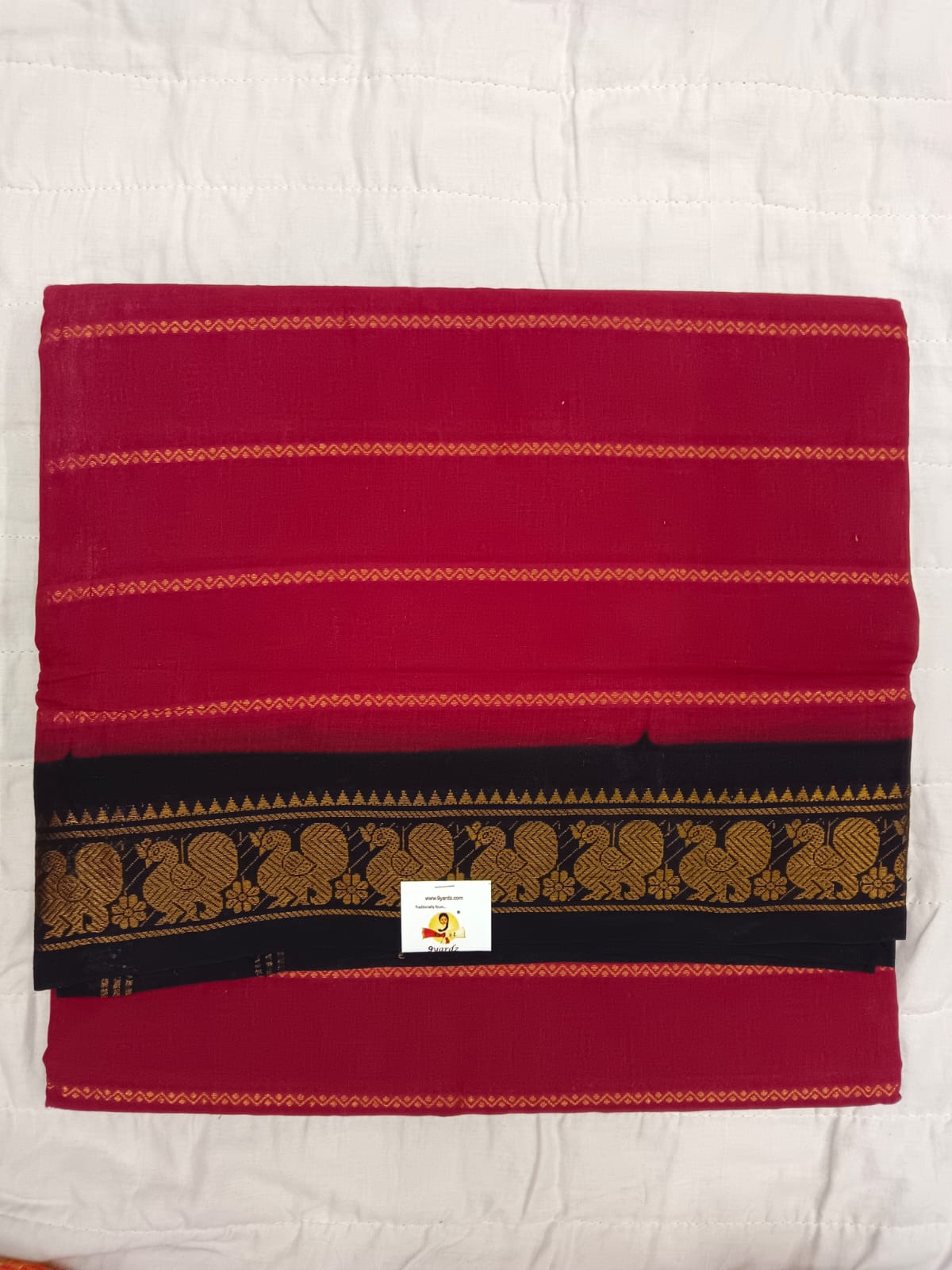 Sungudi cotton 10.5 yards madisar