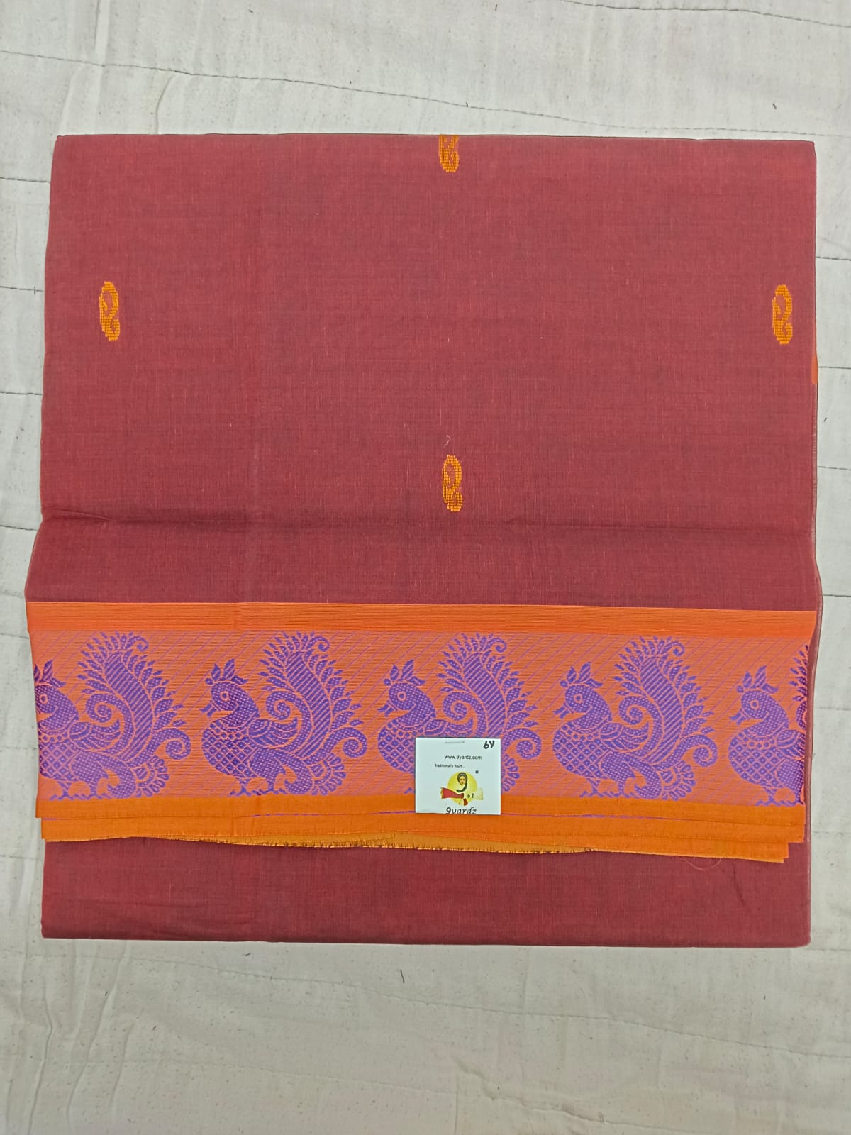 Chettinadu cotton 6 yardz