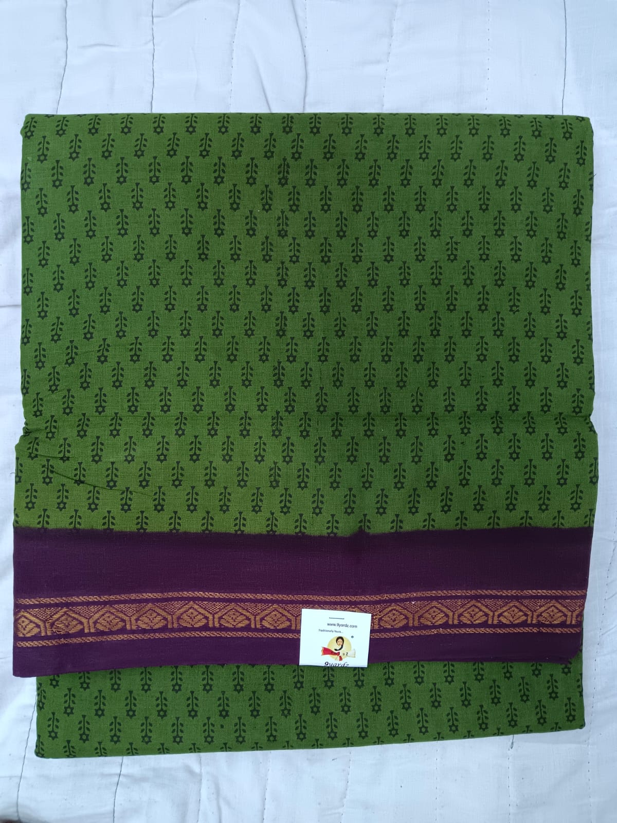 Sungudi cotton 12 yardz