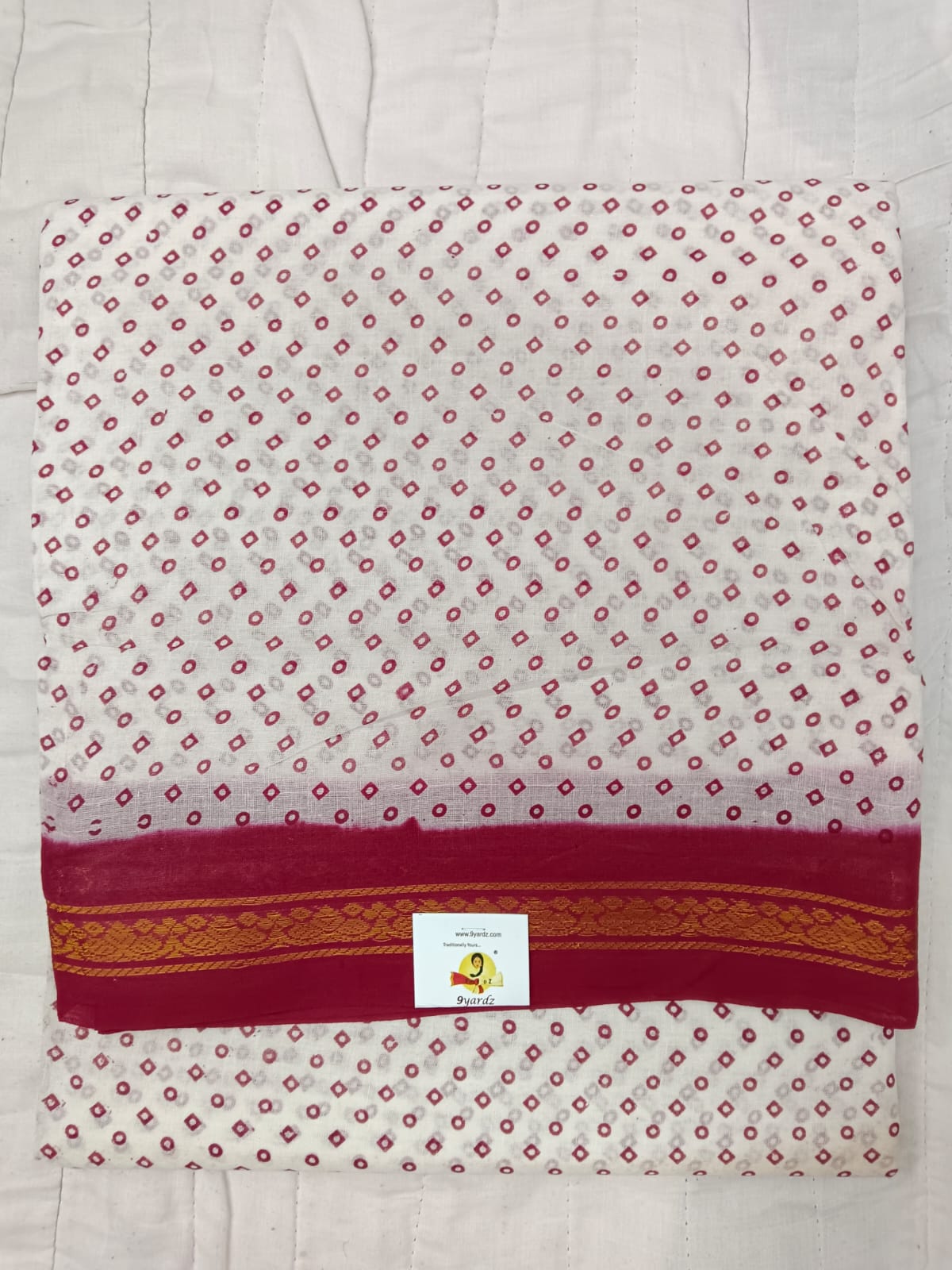 Sungudi cotton 12 yardz