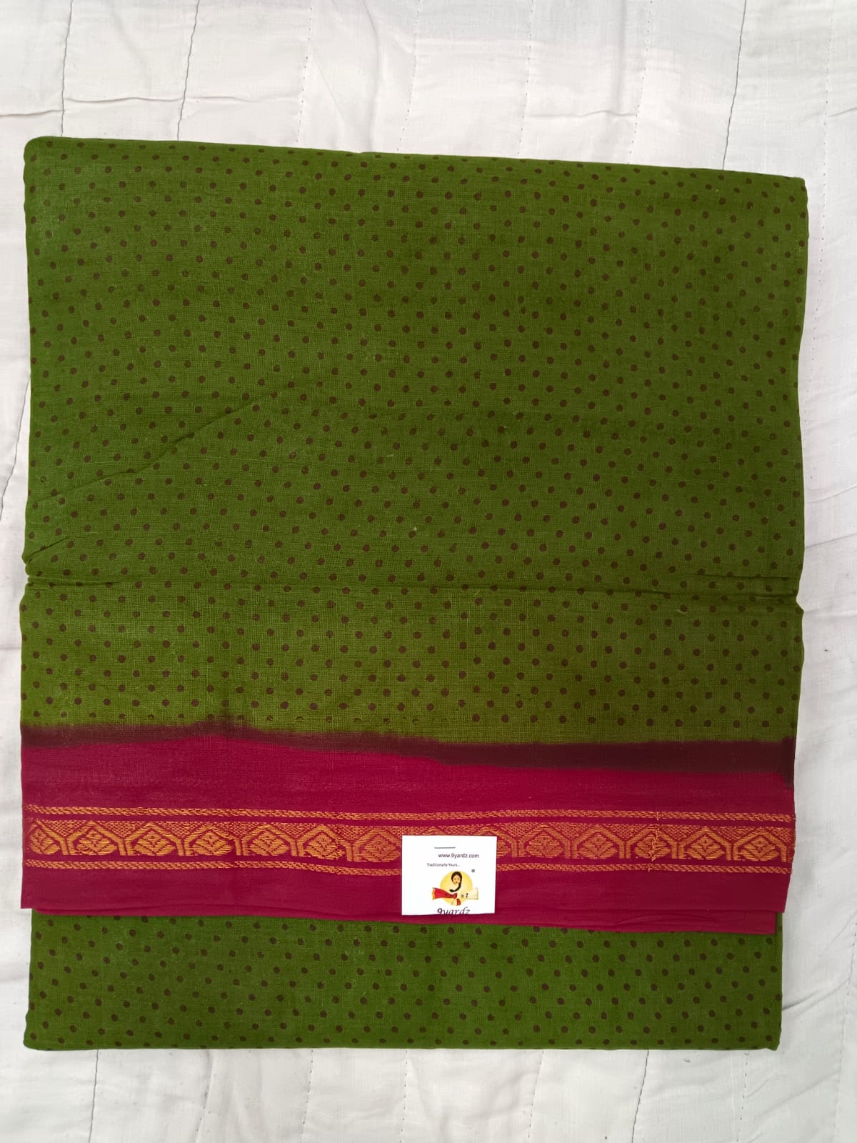 Sungudi cotton 12 yardz