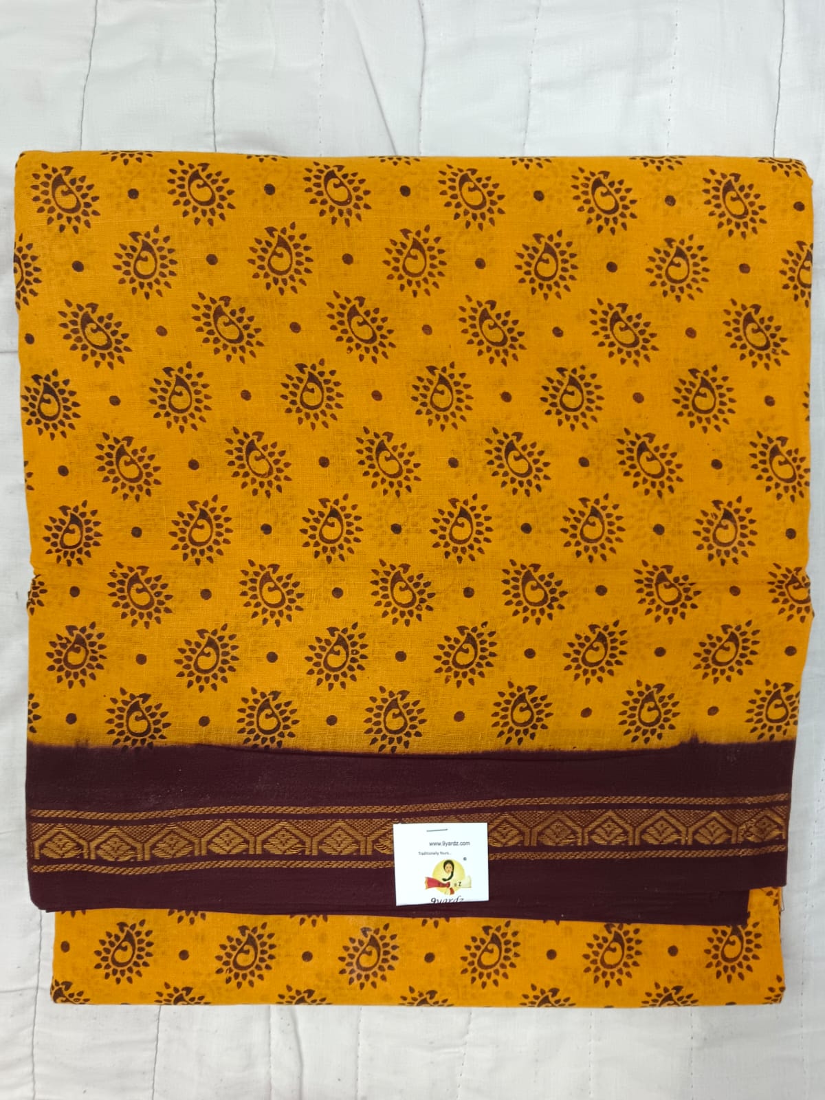 Sungudi cotton 12 yardz