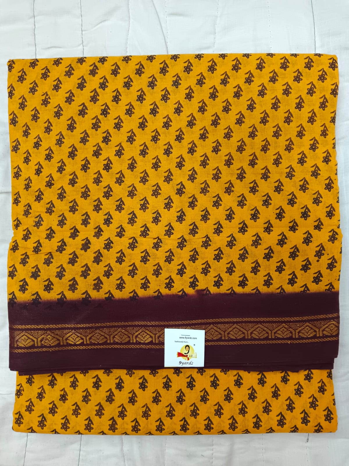 Sungudi cotton 12 yardz