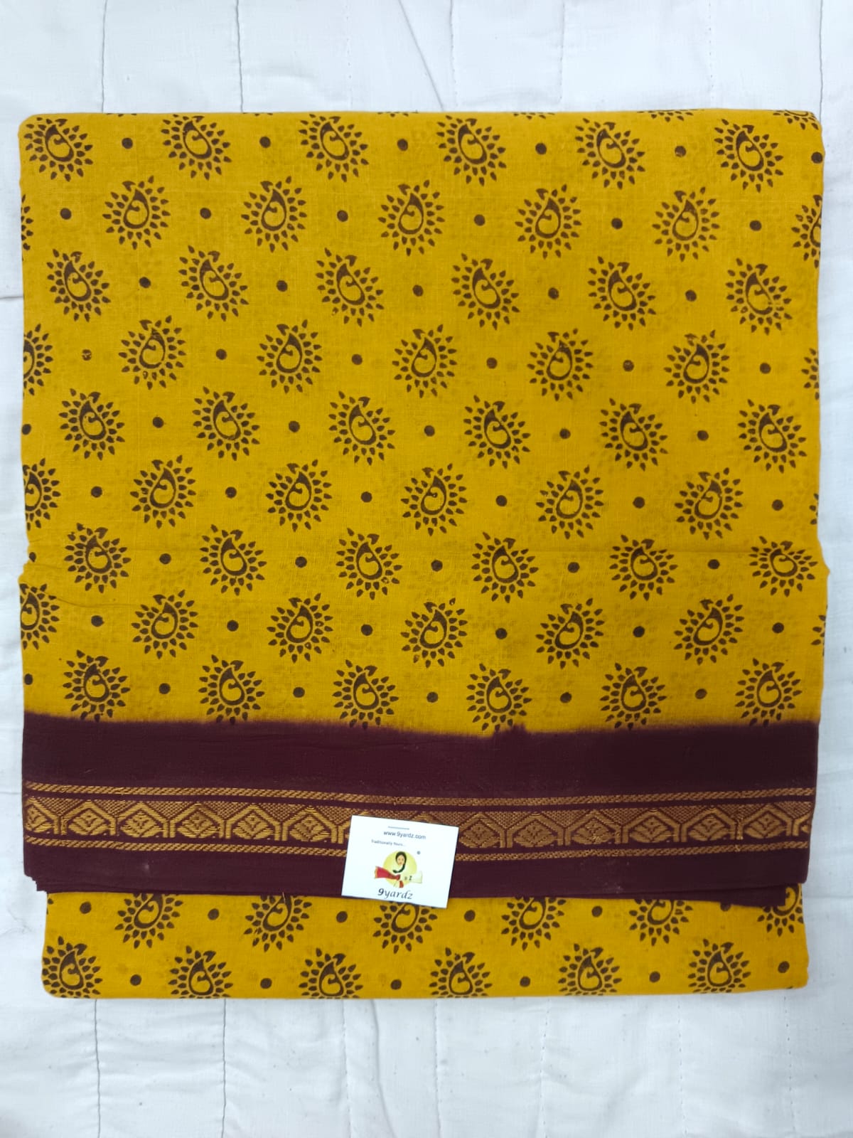 Sungudi cotton 12 yardz