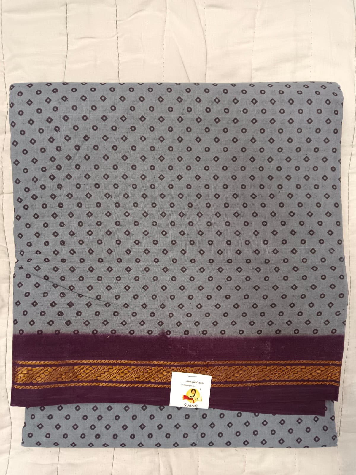 Sungudi cotton 12 yardz