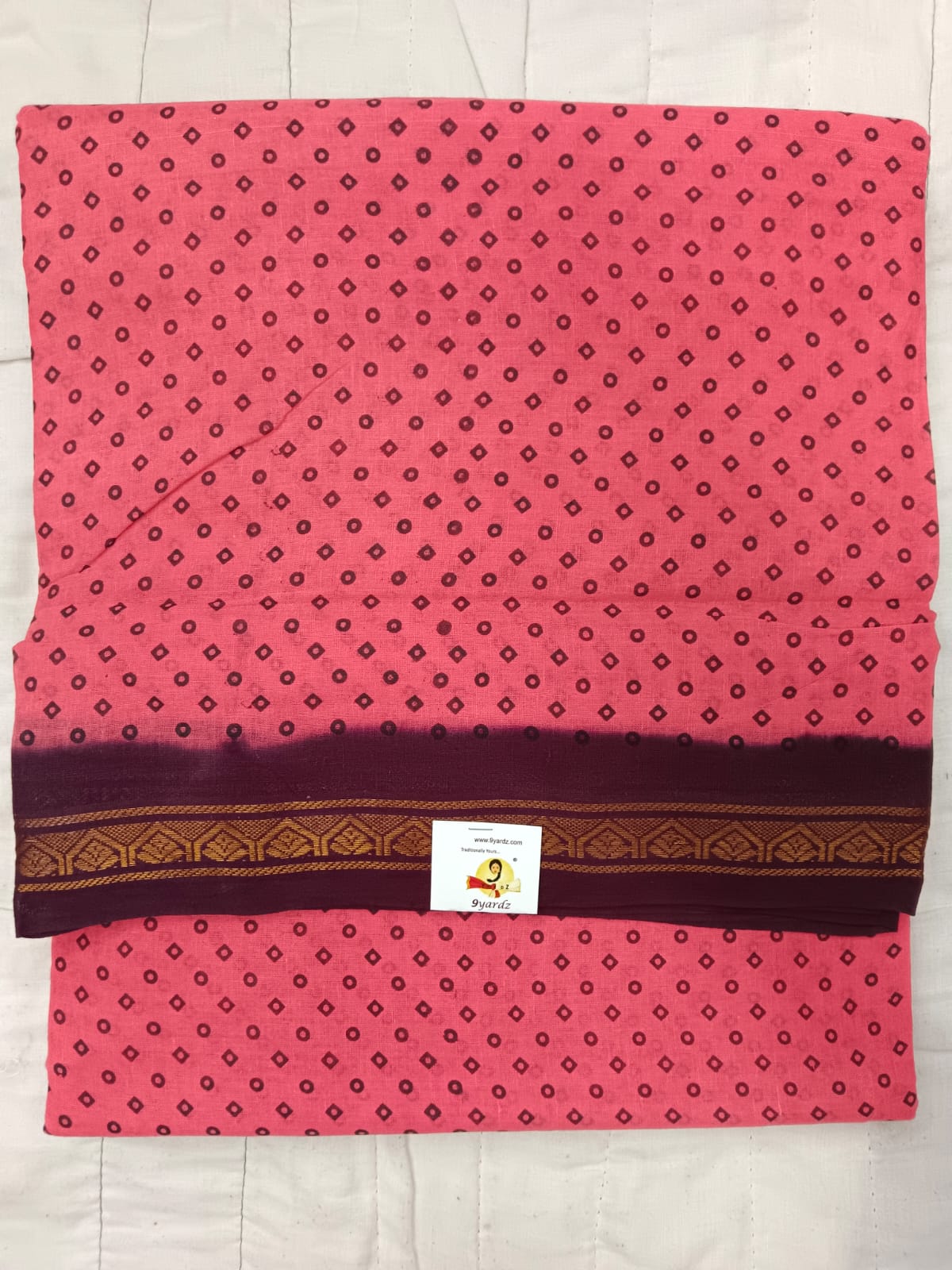 Sungudi cotton 12 yardz