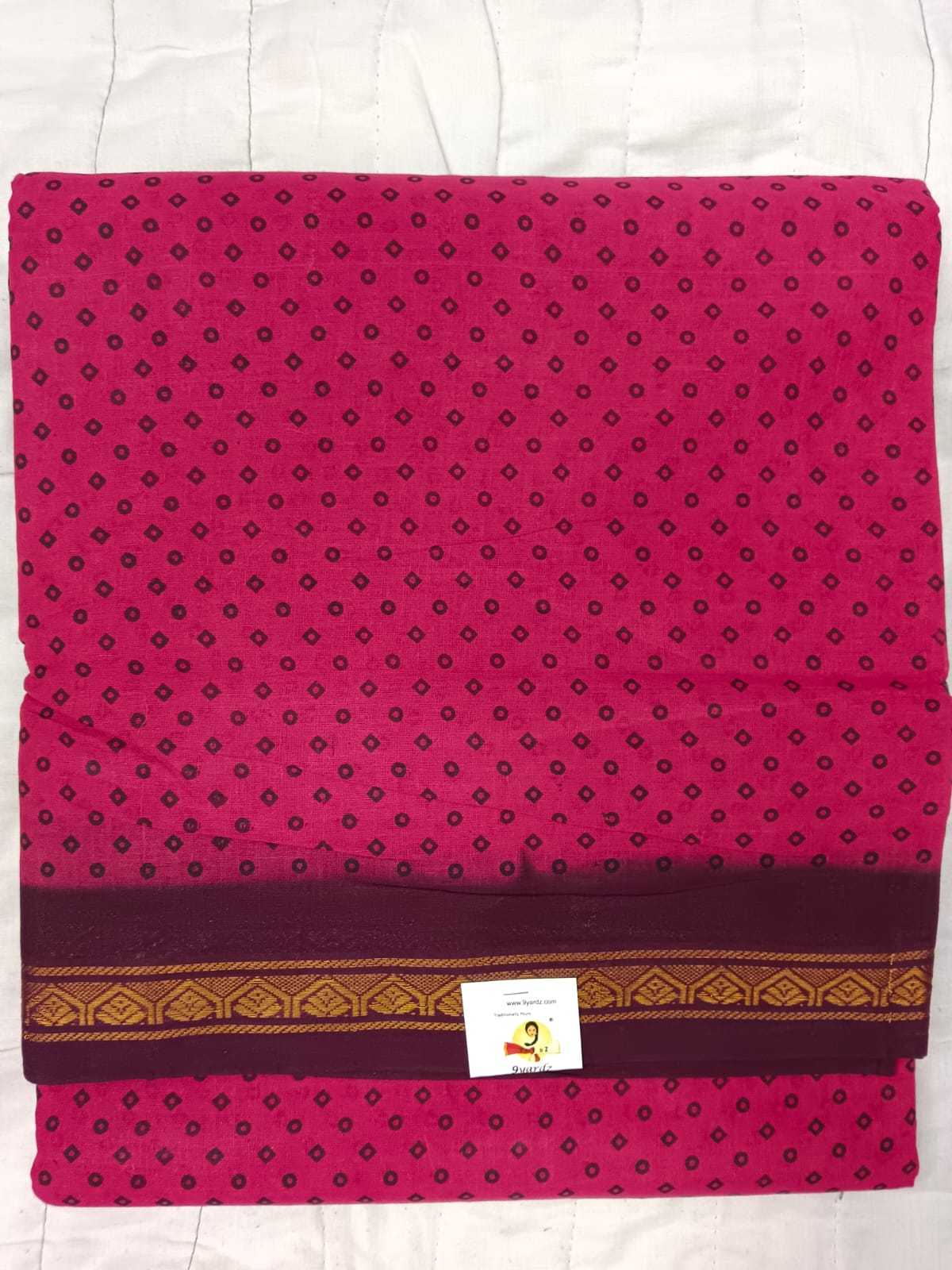 Sungudi cotton 12 yardz