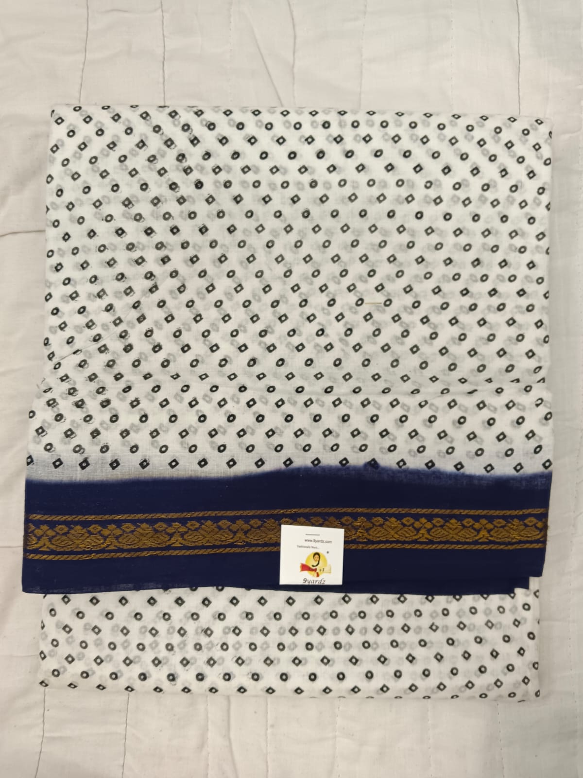 Sungudi cotton 12 yardz