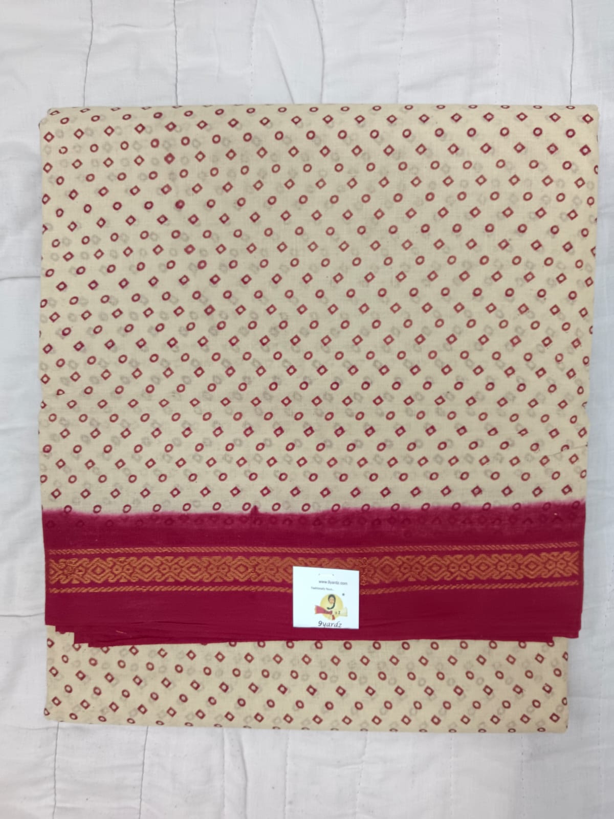 Sungudi cotton 12 yardz