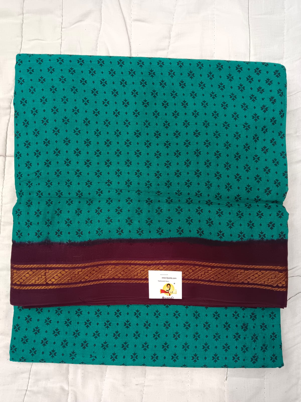 Sungudi cotton 12 yardz