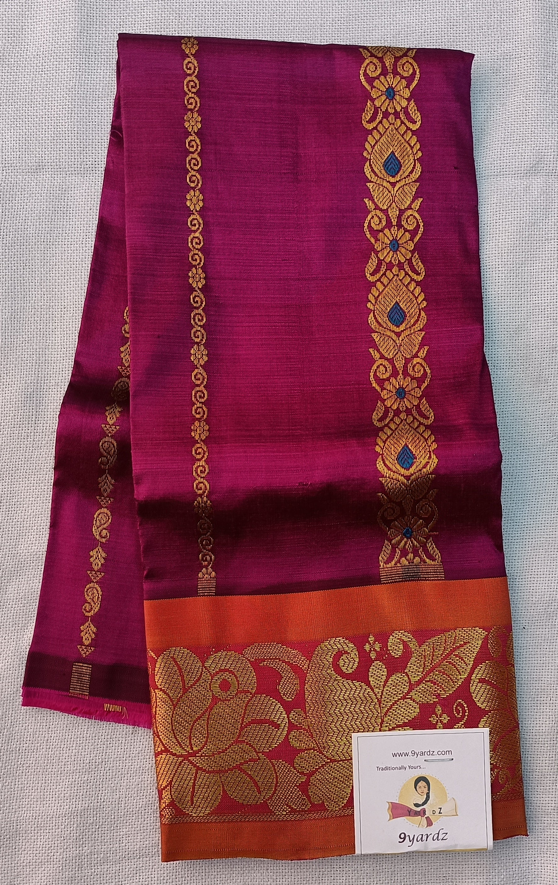 Pattu Pavadai Pure silk 19"