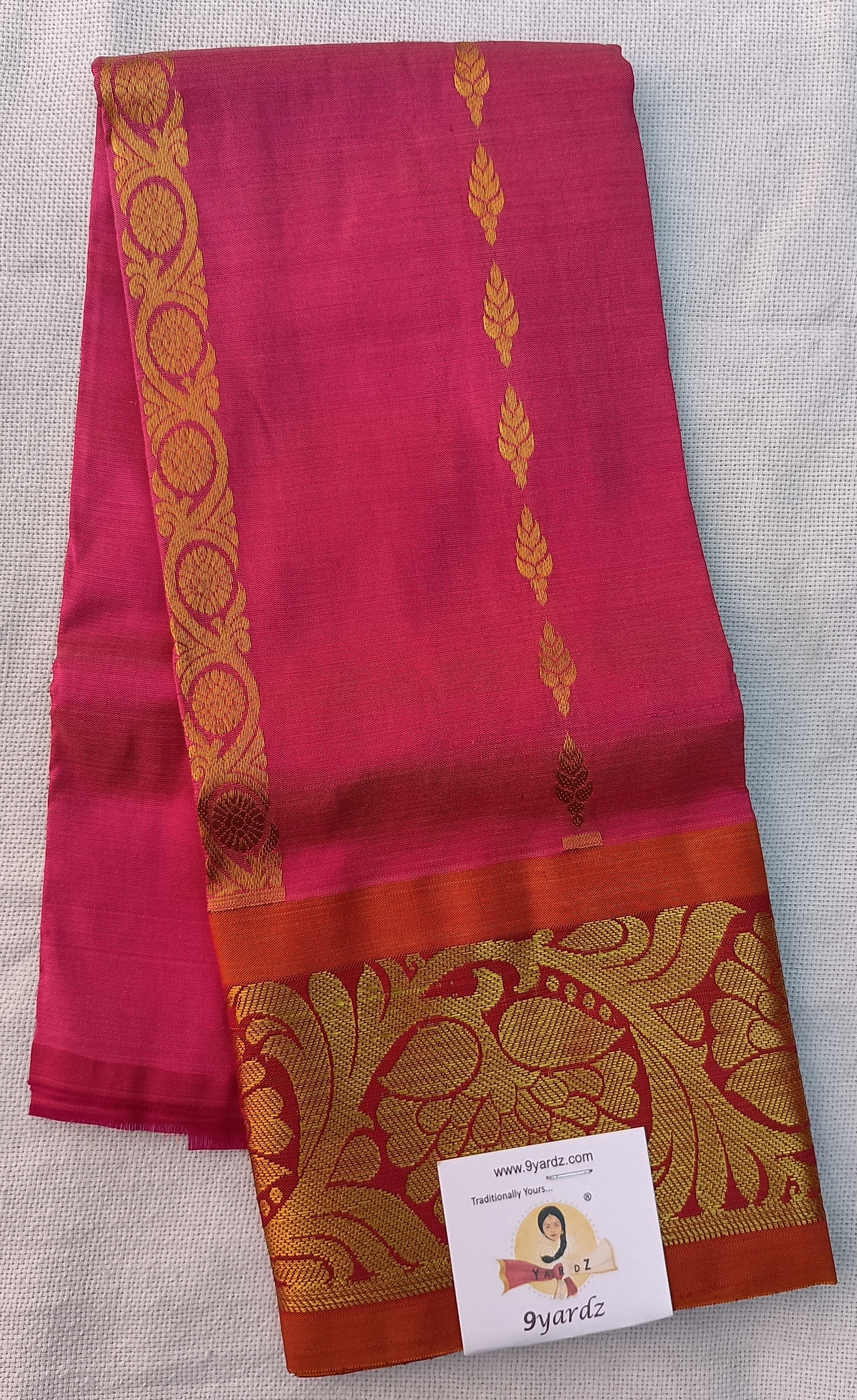 Pattu Pavadai Pure silk 19"