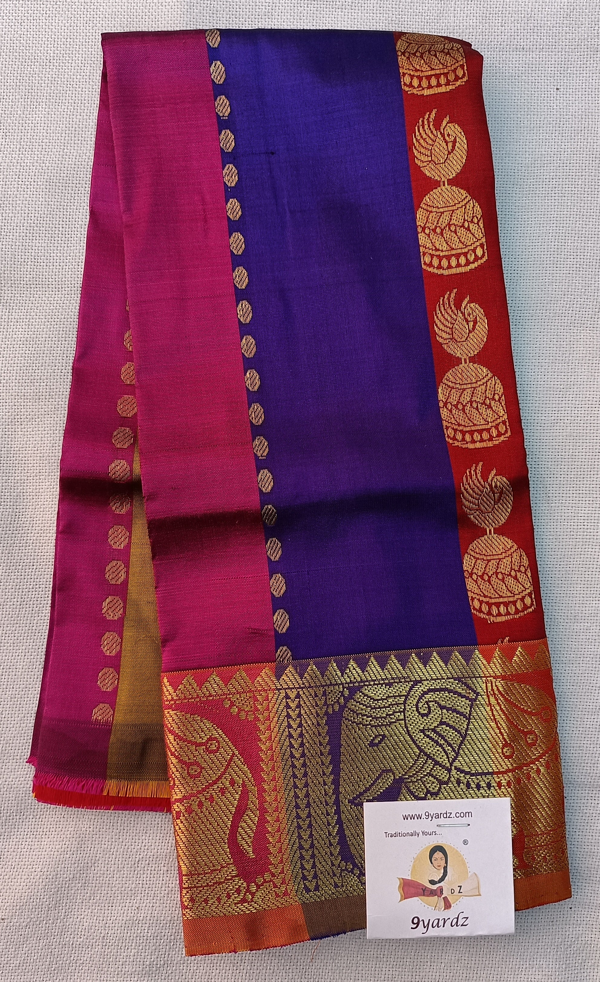 Pattu Pavadai Pure silk 19"