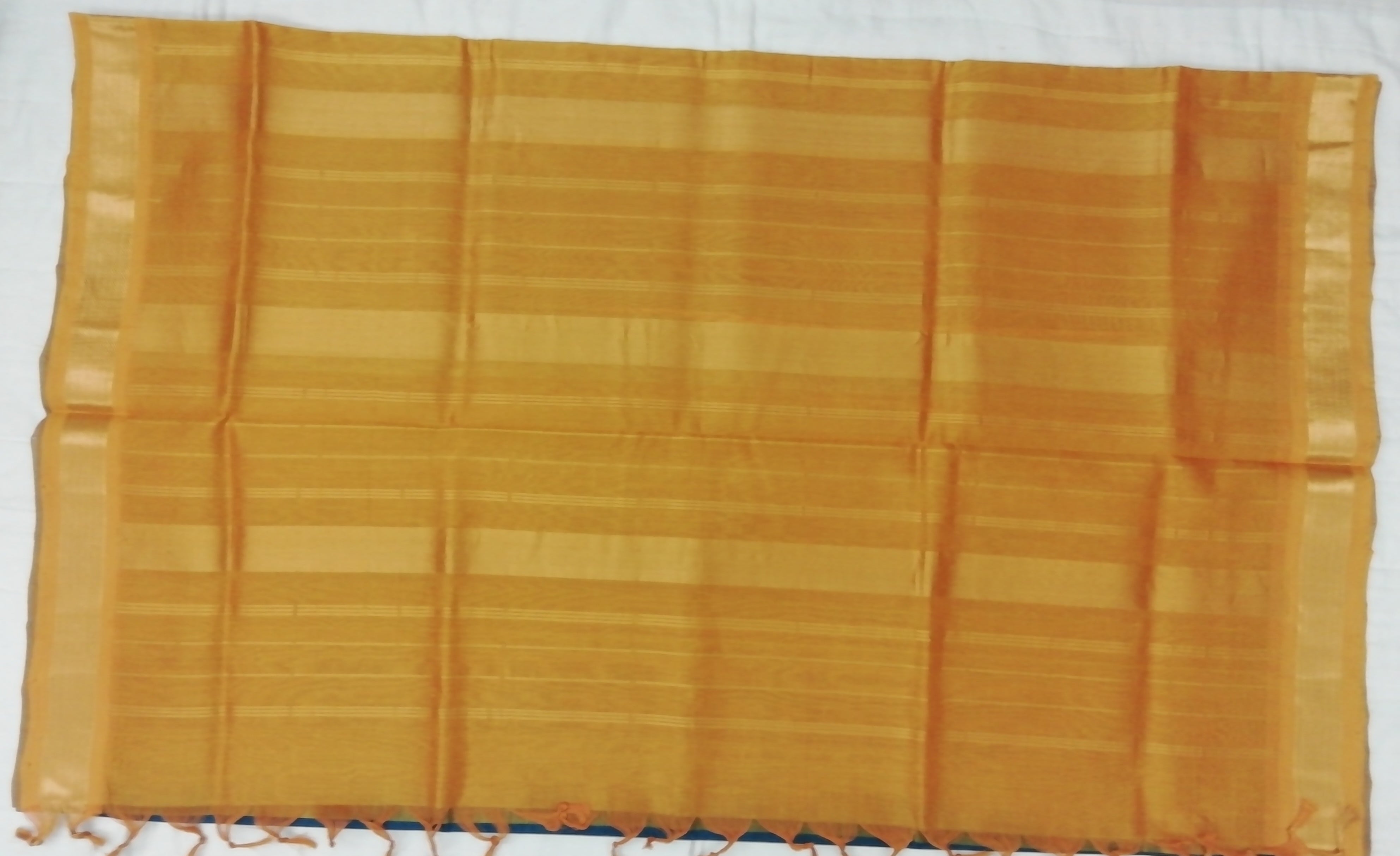 Pure Silk cotton- simple border