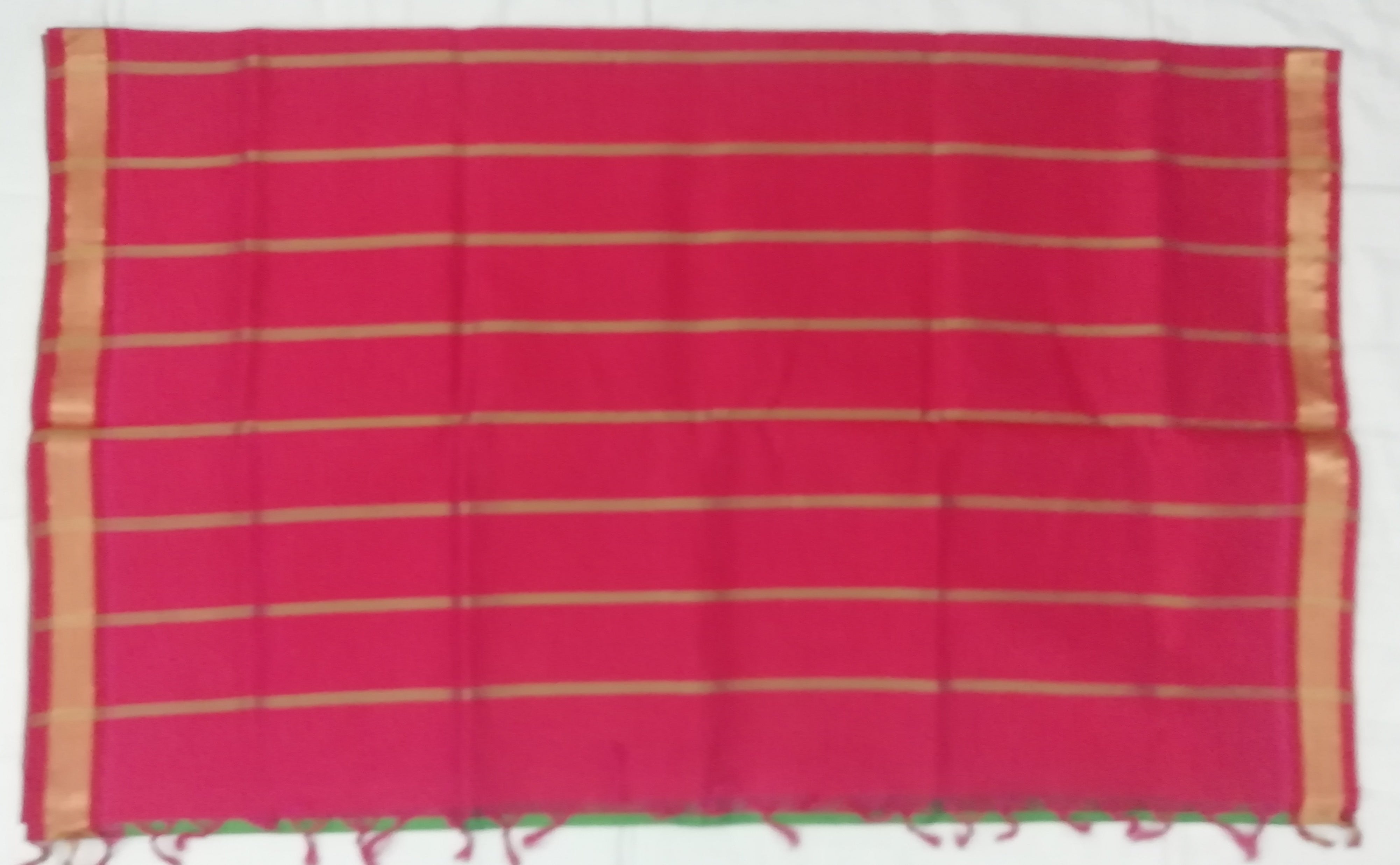 Pure Silk cotton- simple border