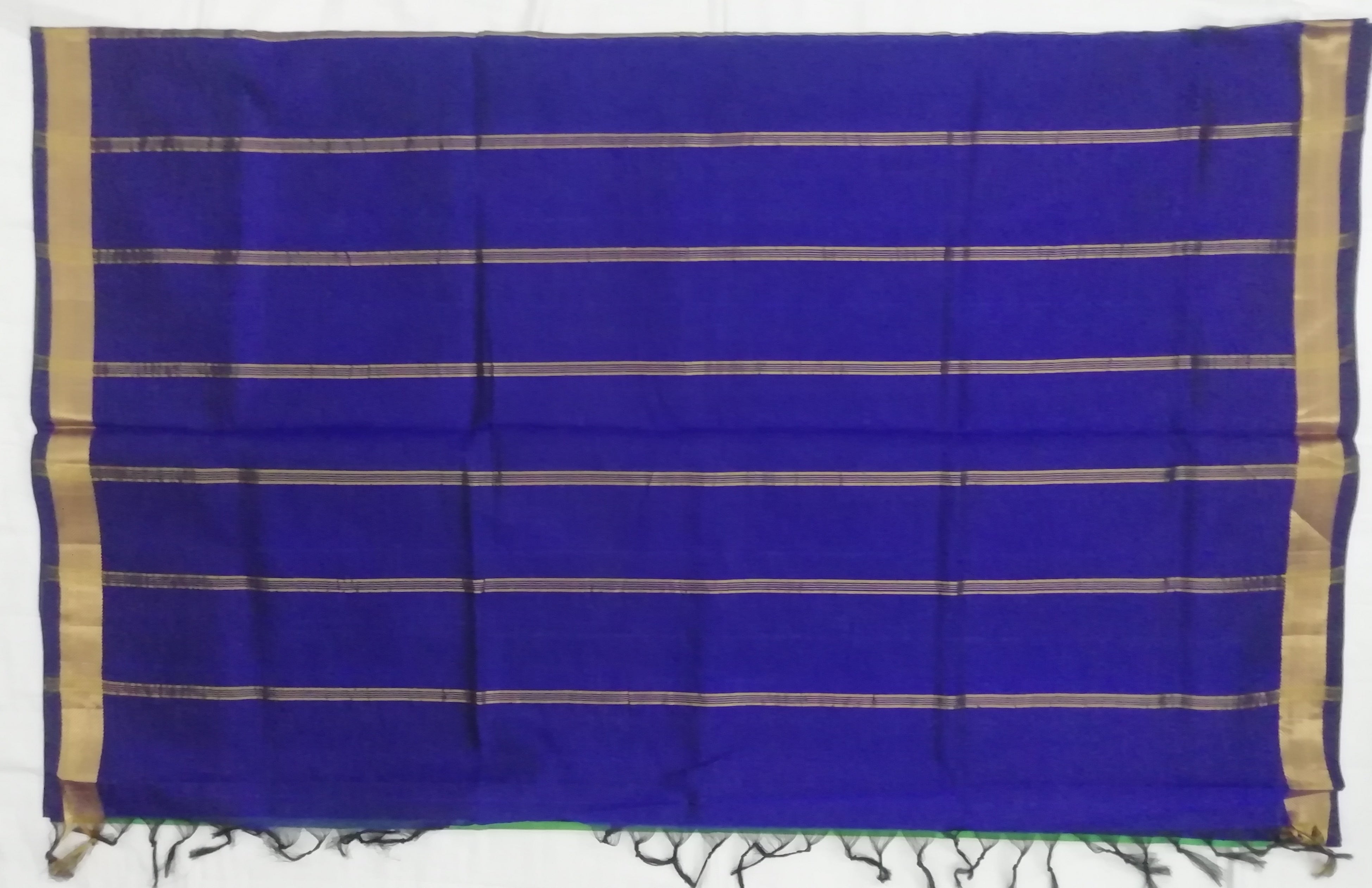 Pure Silk cotton- simple border