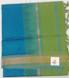 Pure Silk cotton- simple border