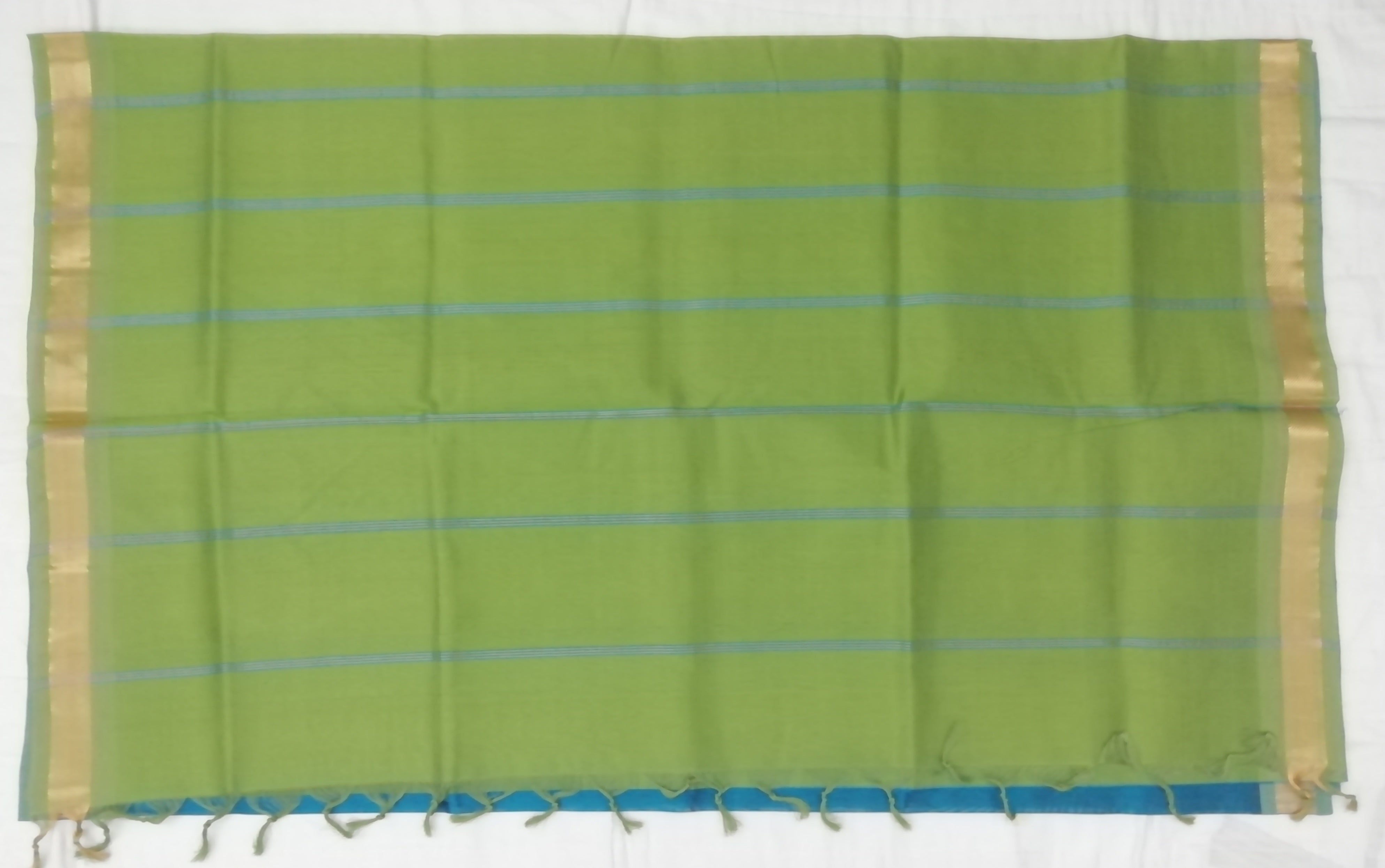 Pure Silk cotton- simple border