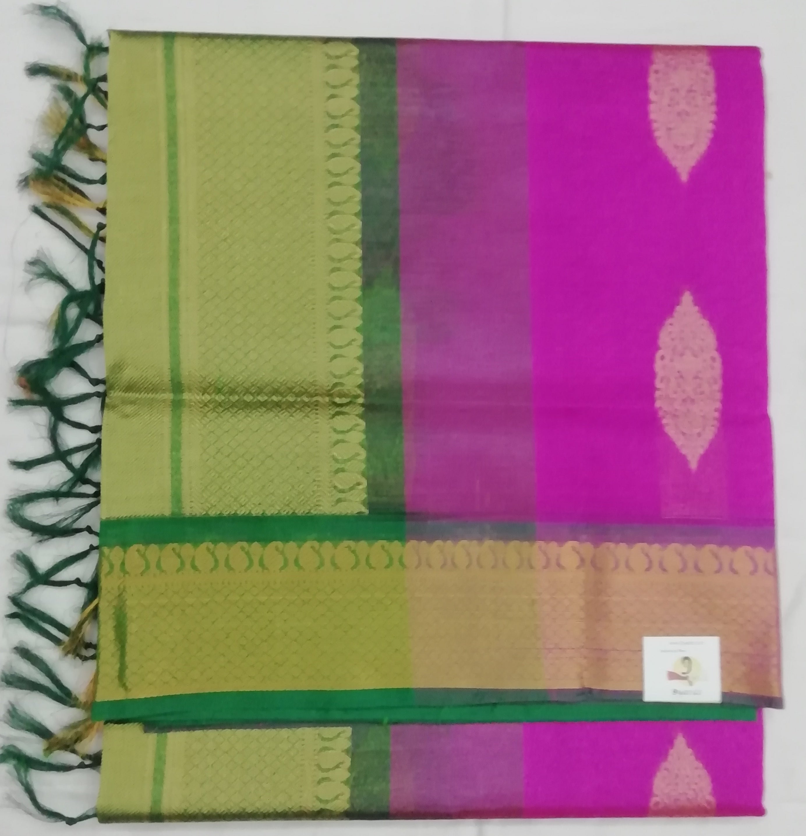 Rich Pallu Silk Cotton 6yards