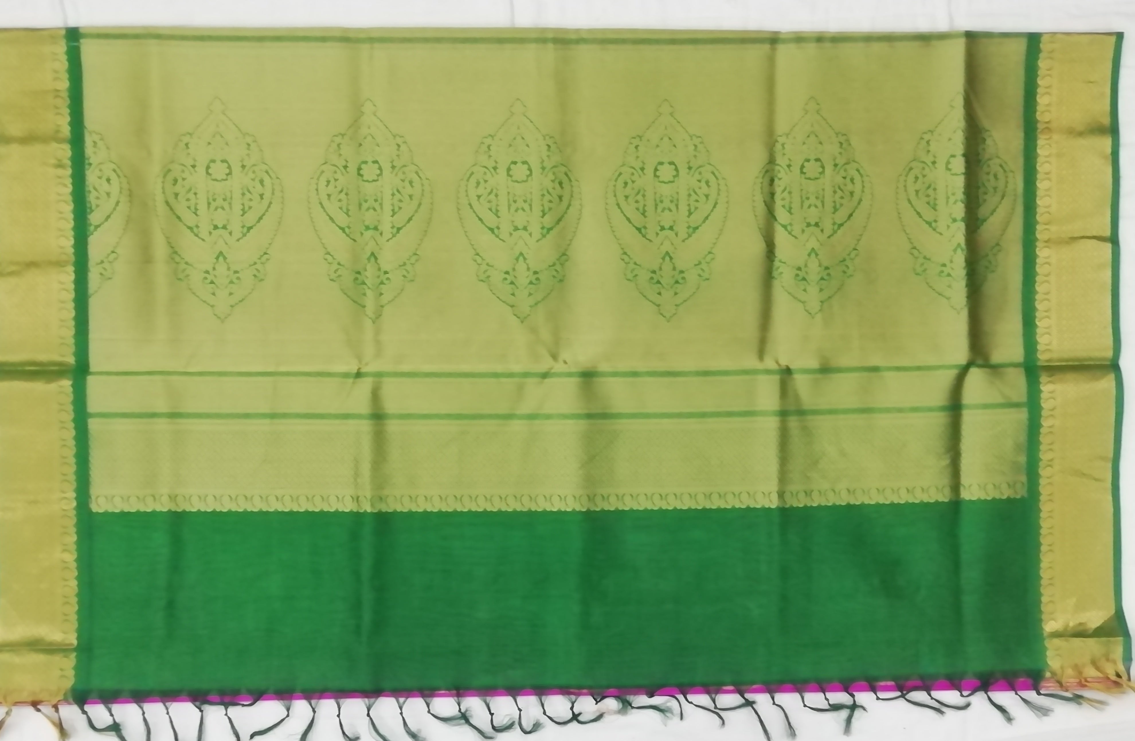 Rich Pallu Silk Cotton 6yards