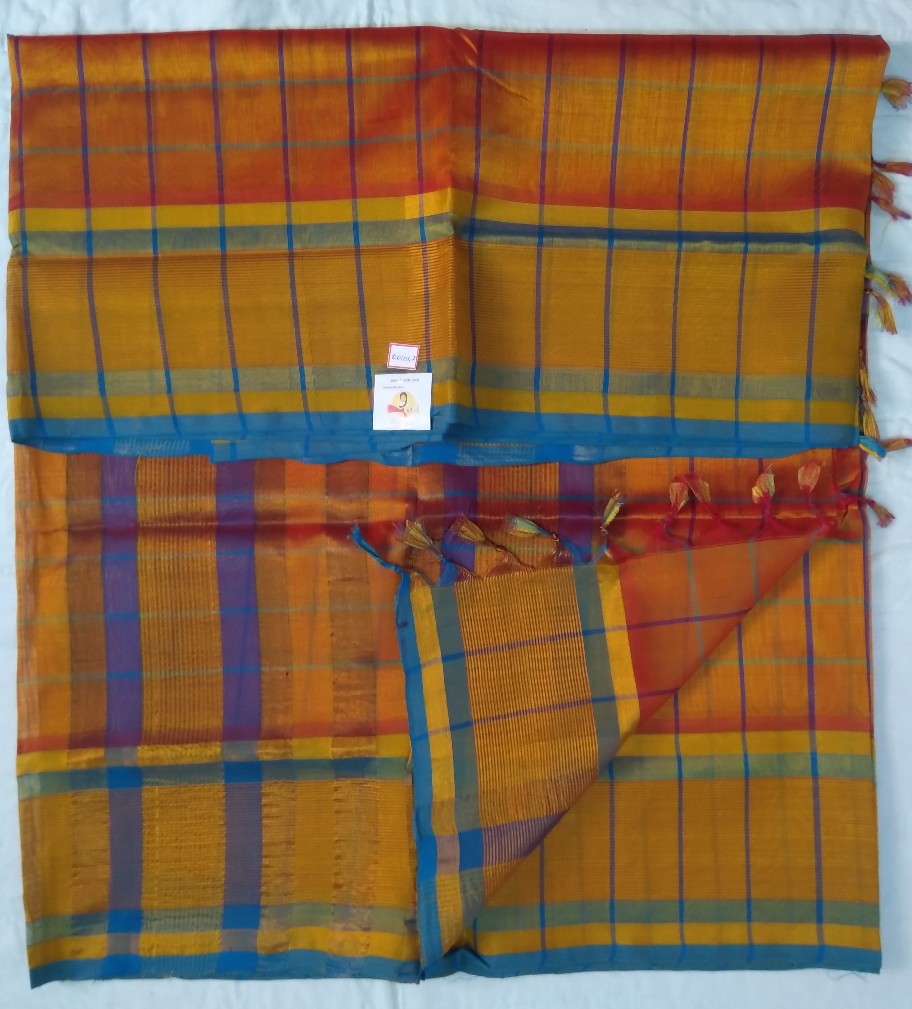 Pure Silk Cotton- checked body