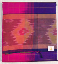 Load image into Gallery viewer, Pure silk cotton- Checked Pochampalli border