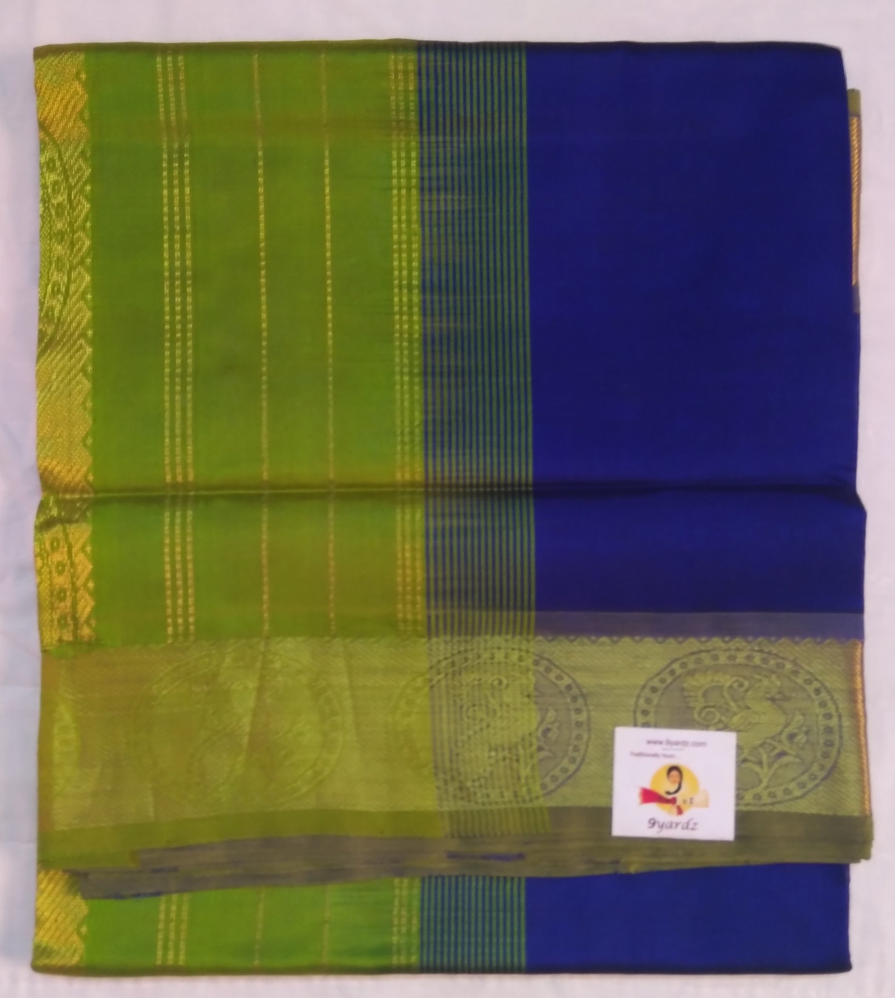Pure Silk Cotton- Design border