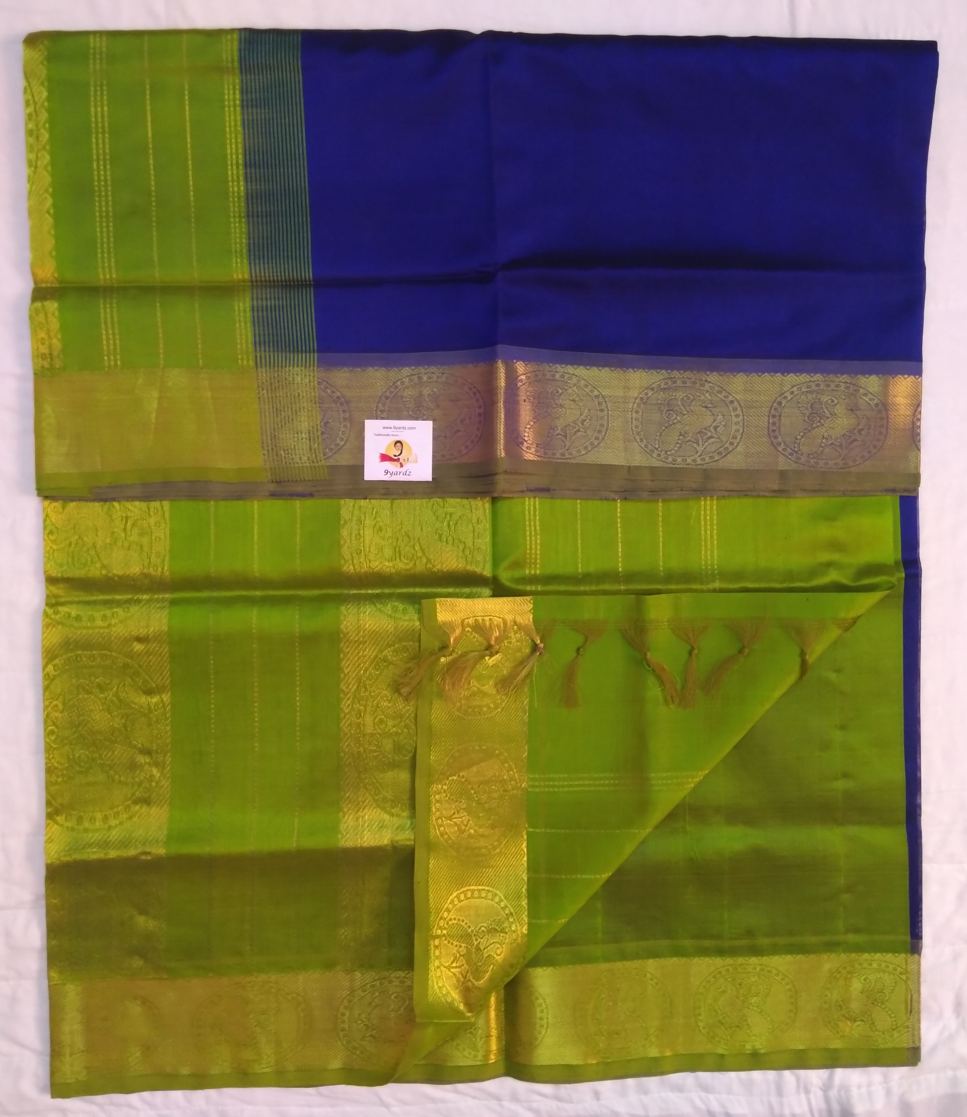 Pure Silk Cotton- Design border