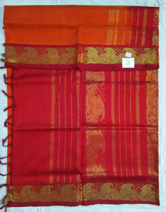 Pure Silk Cotton- Design border