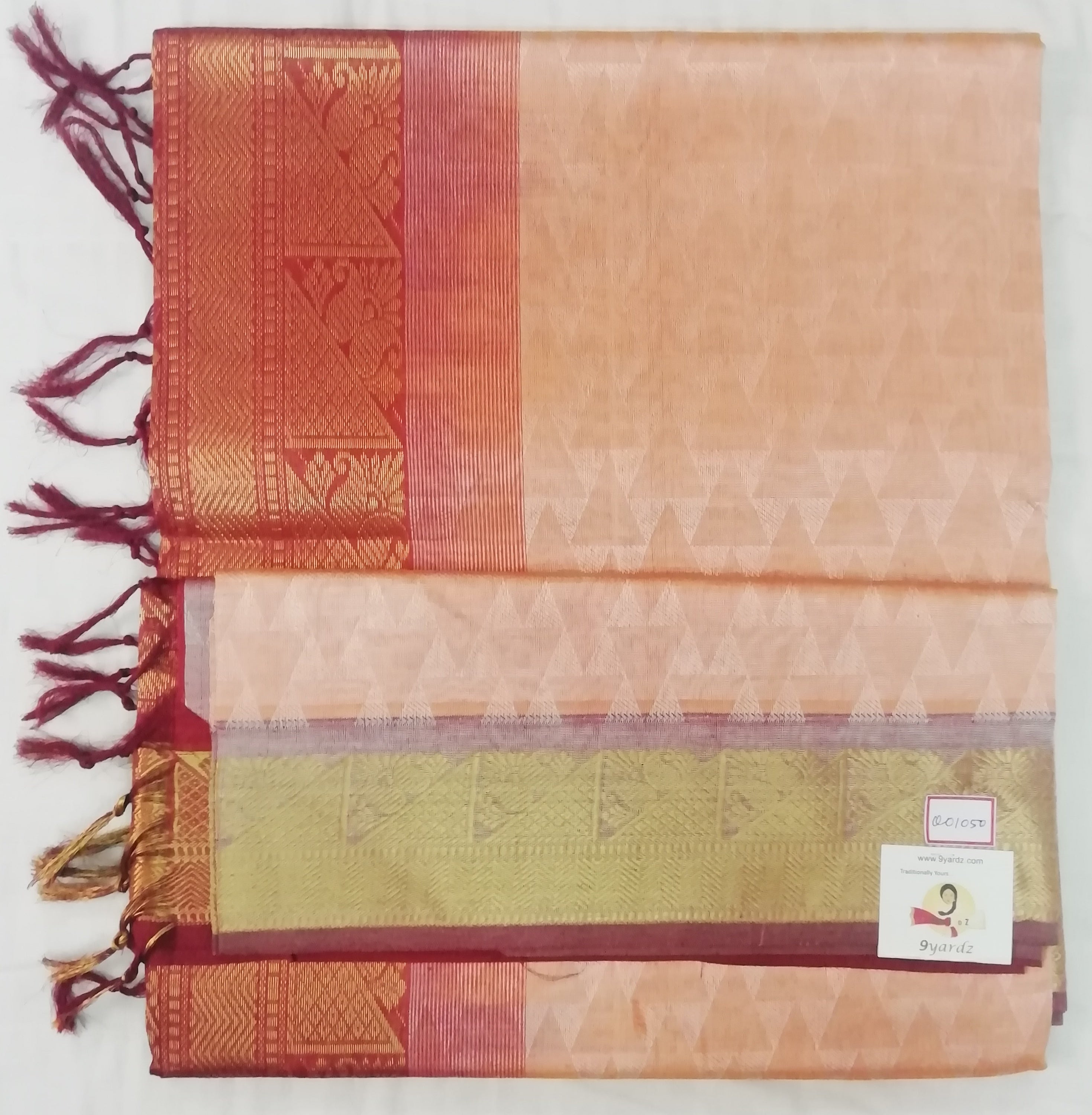 Pure Silk Cotton embossed