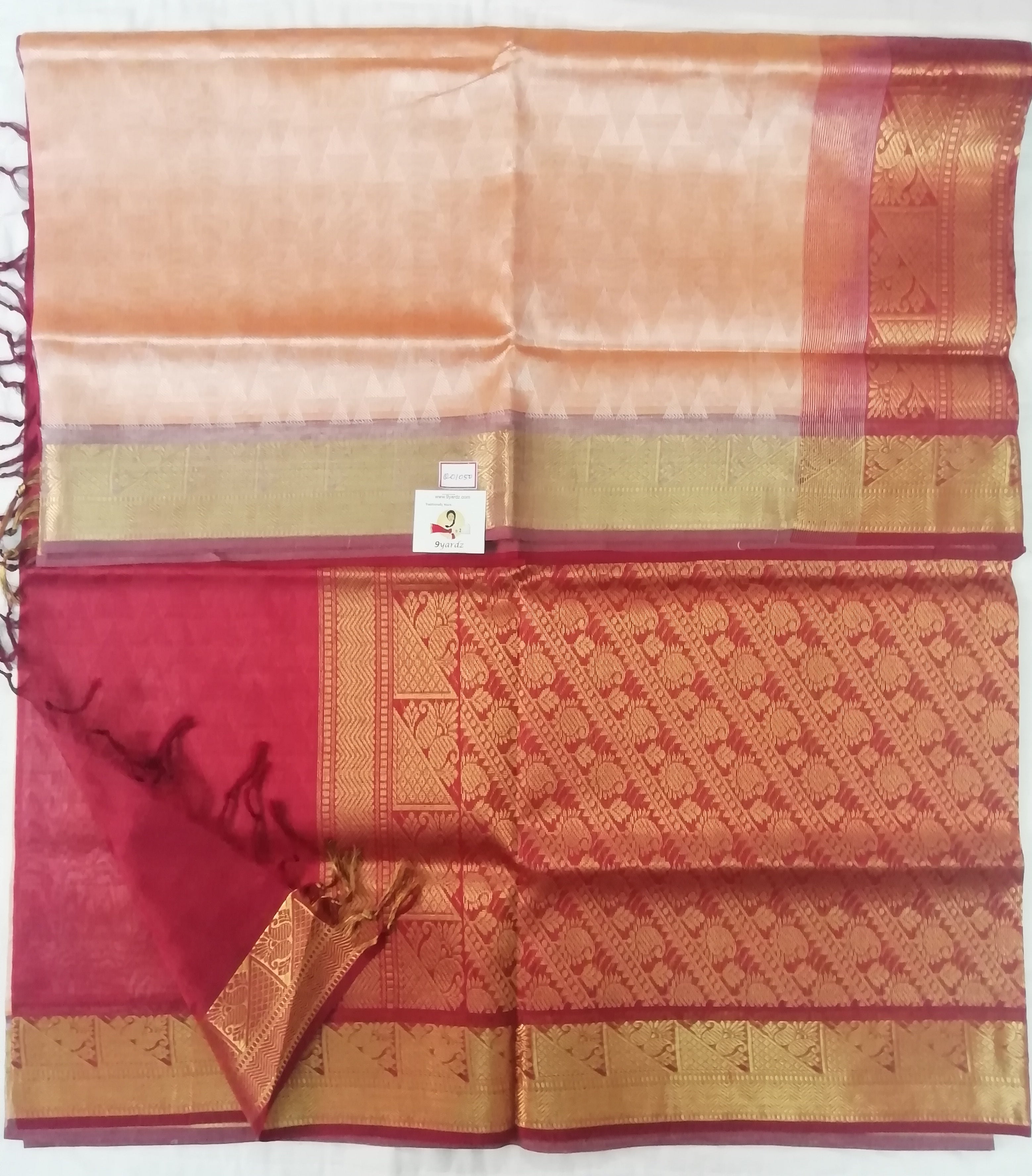 Pure Silk Cotton embossed