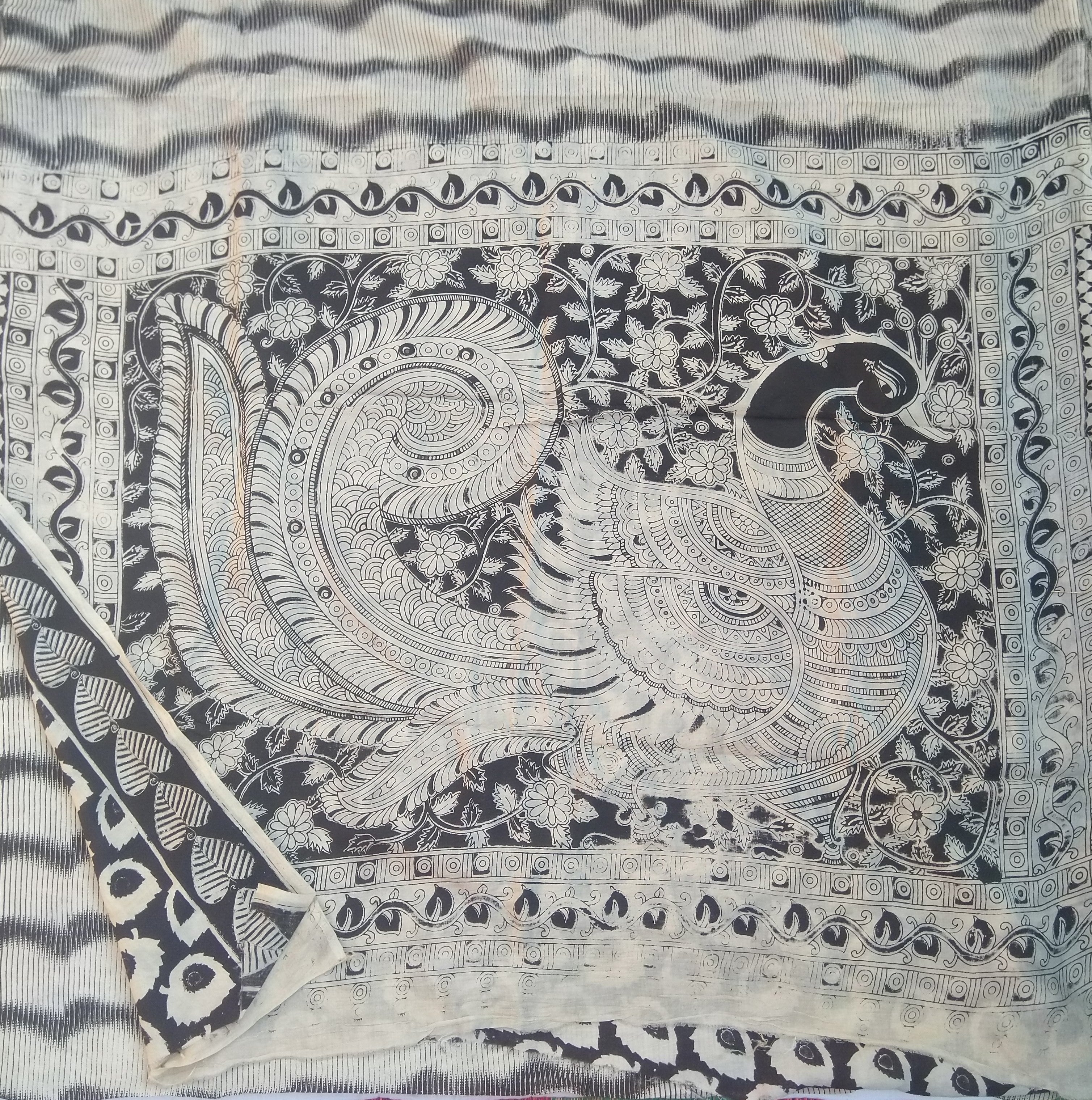 Kalamkari silk