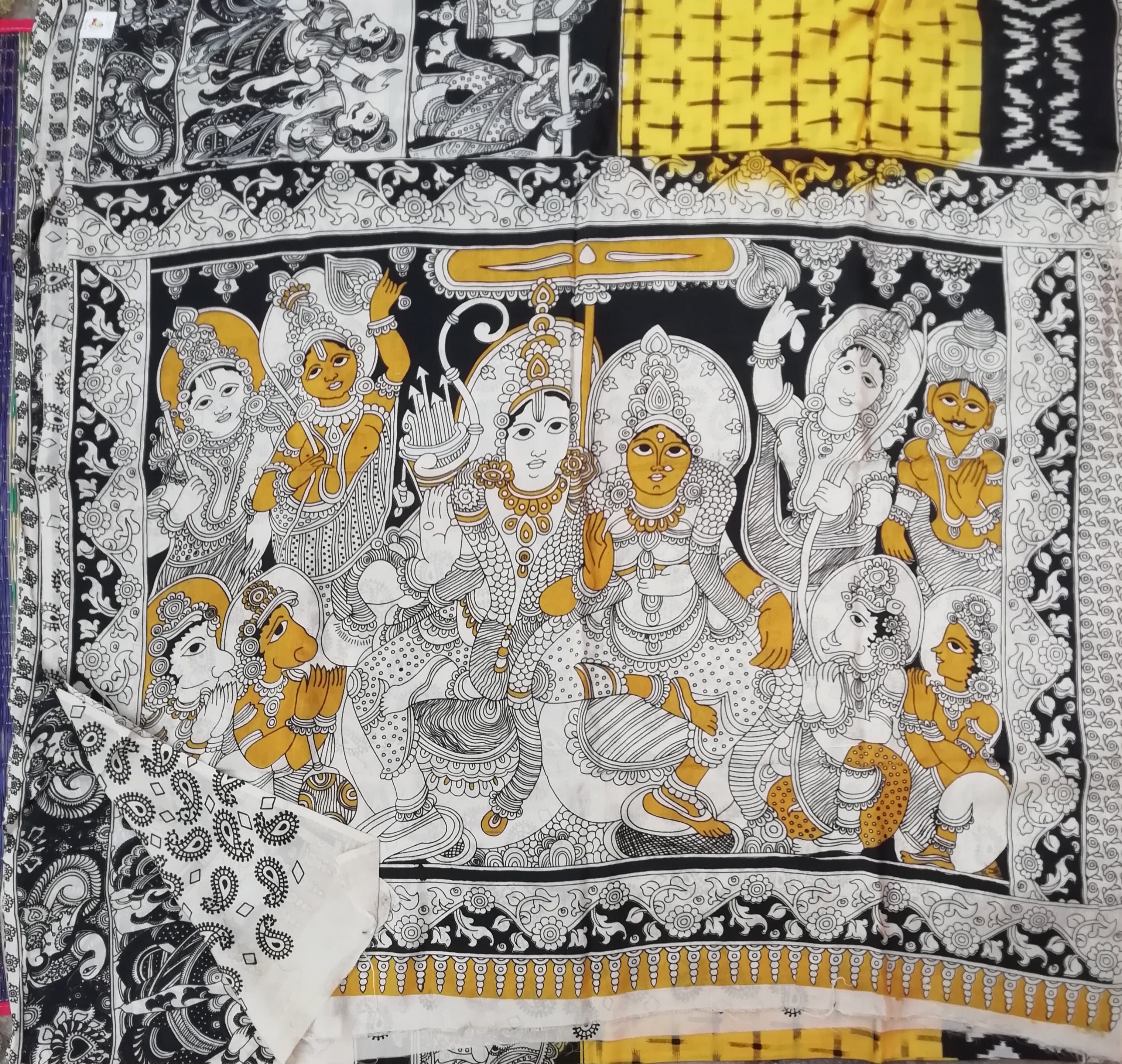 Kalamkari silk