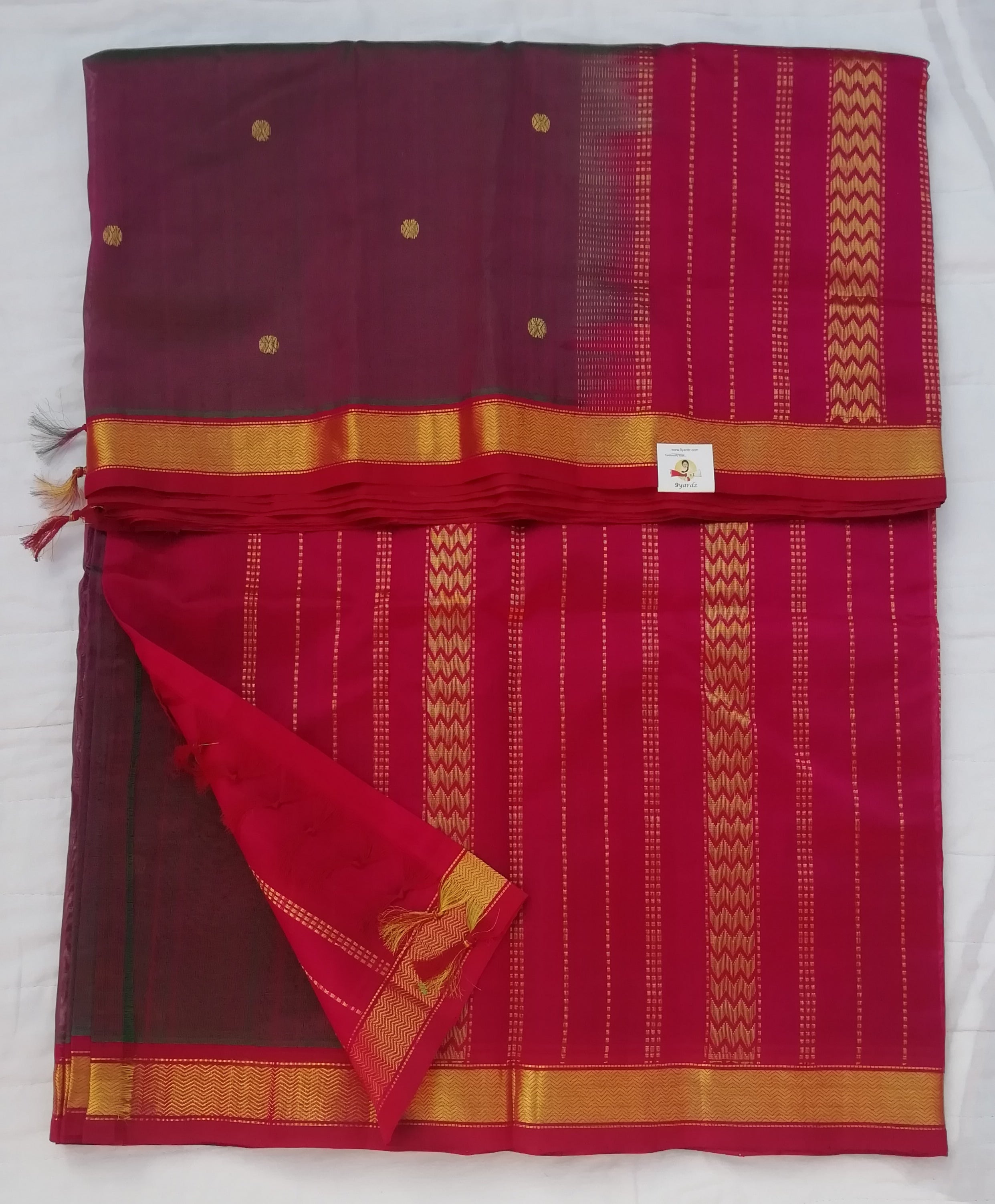 Pure Silk Cotton 10 yardz