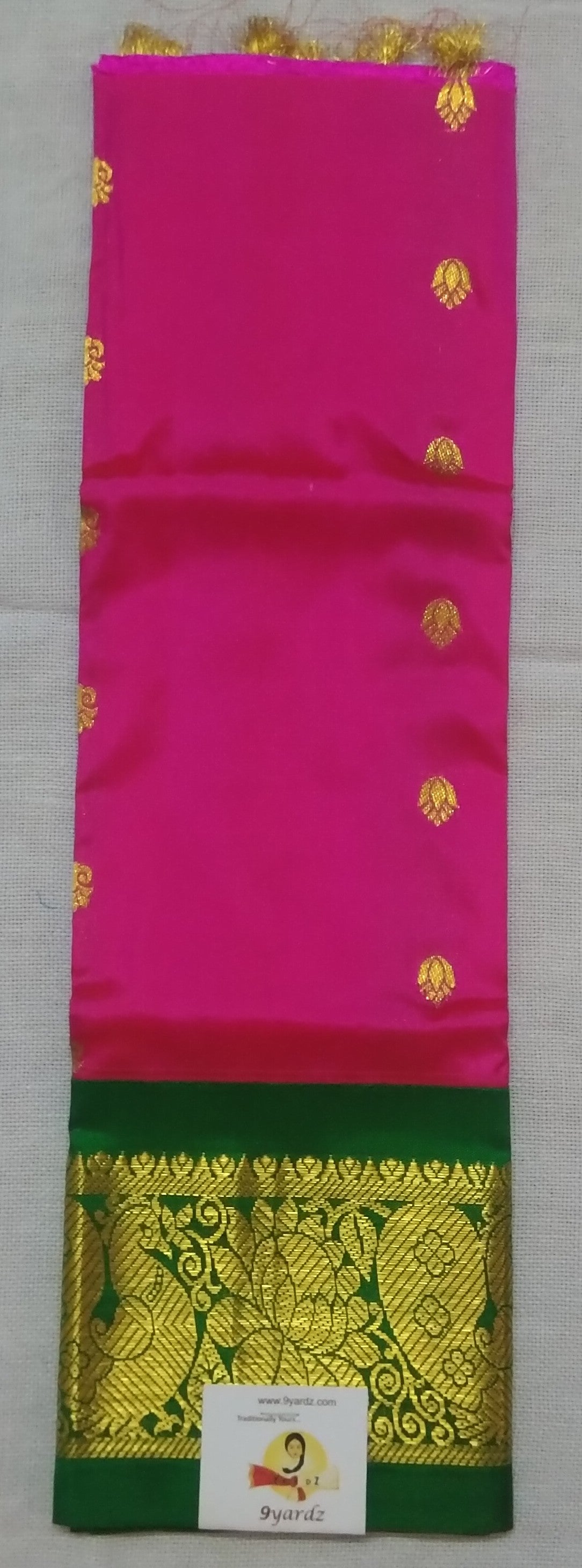 Pattu Pavadai Pure silk 14"