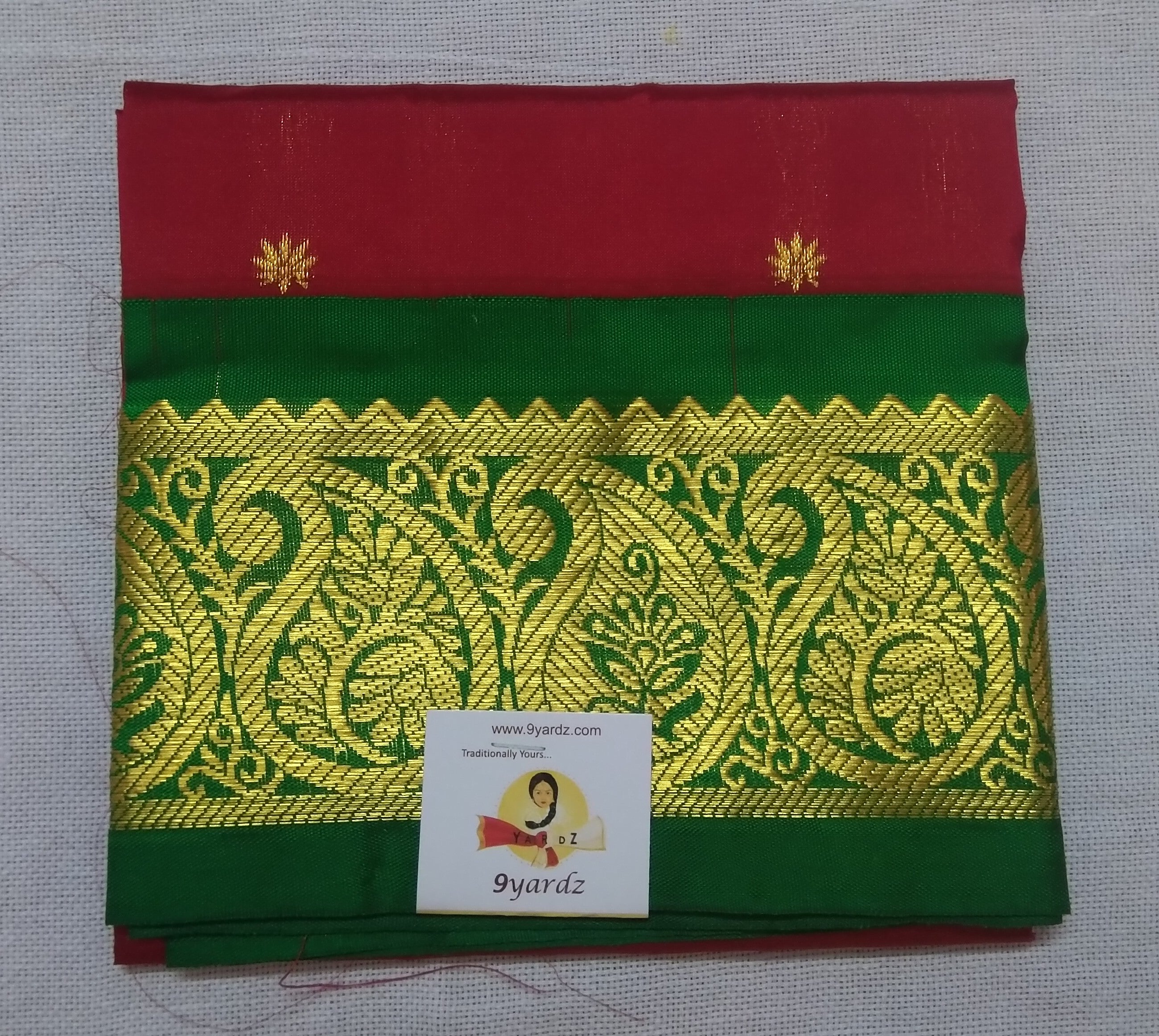 Pattu Pavadai Pure silk 19"