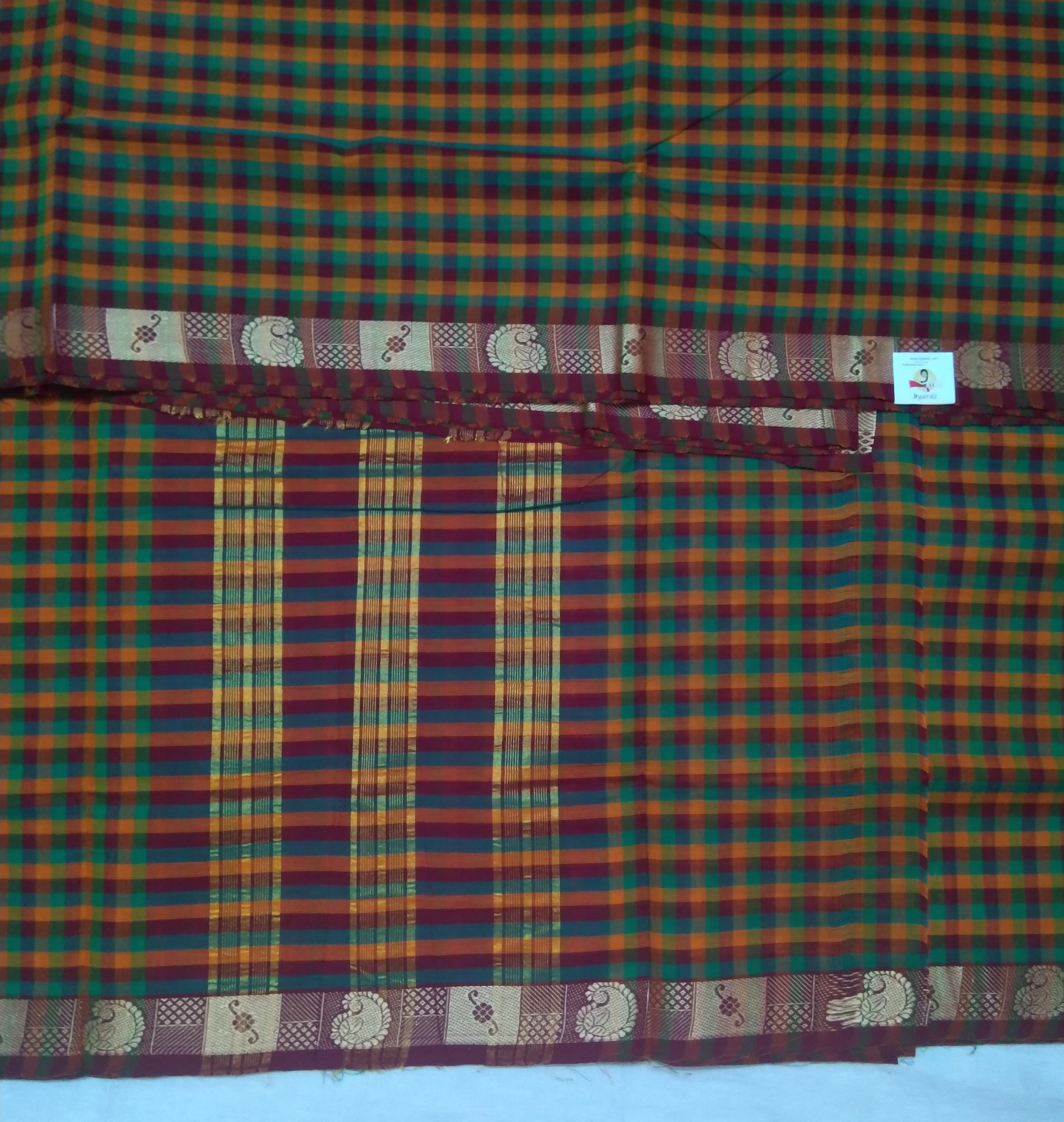 Chettinadu cotton 9.5yardz