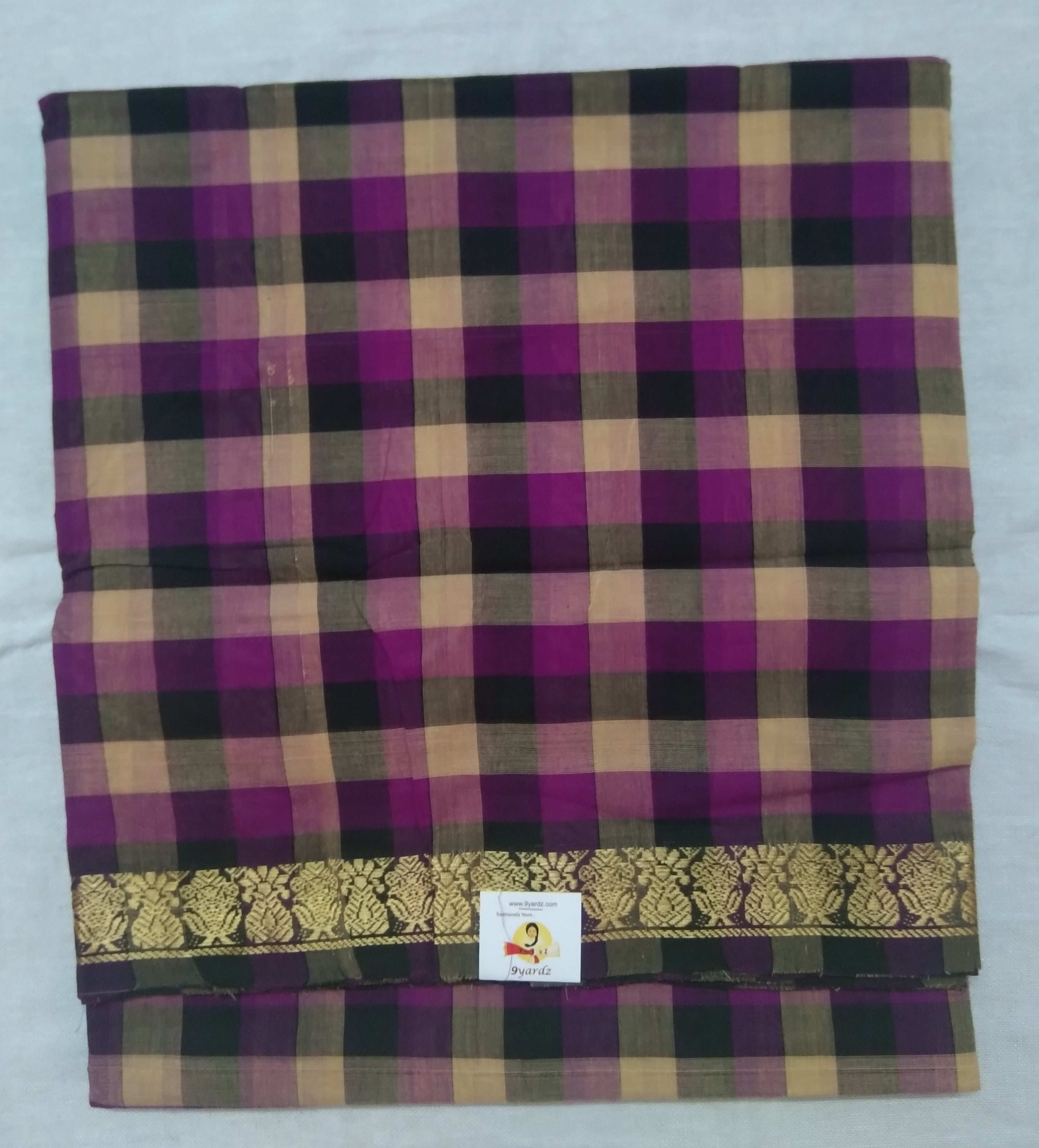 Chettinadu cotton 9.5yardz