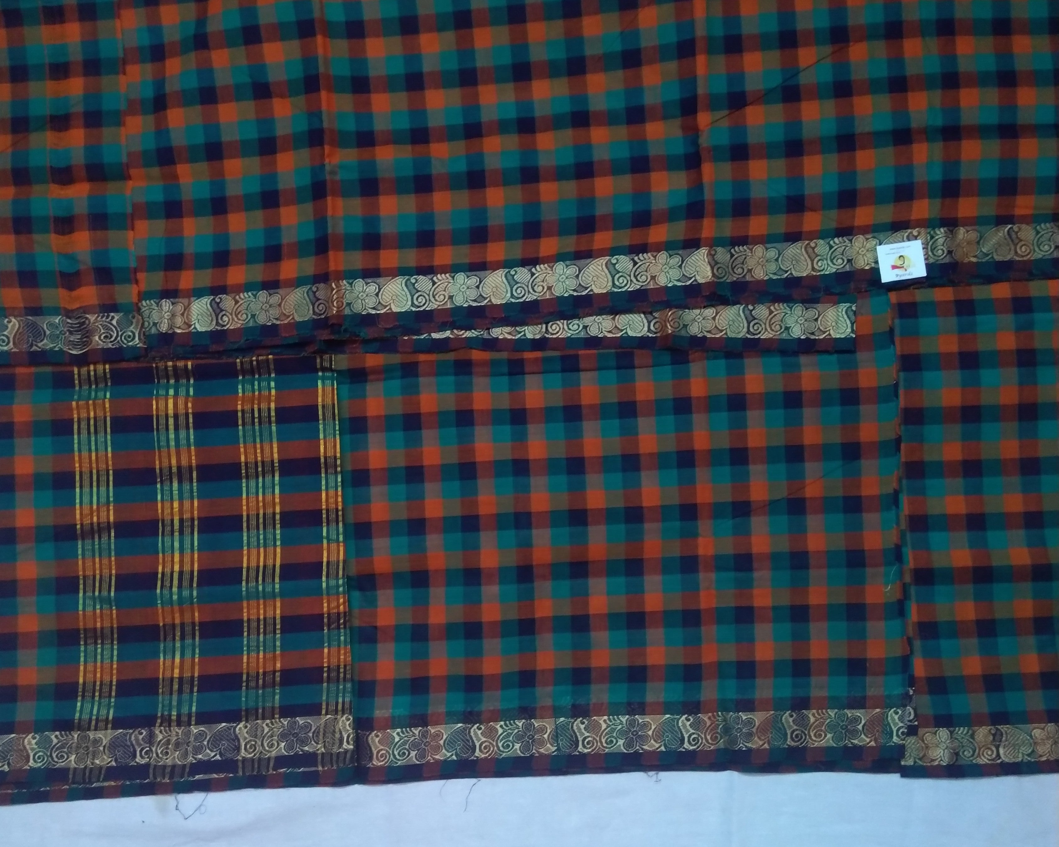 Chettinadu cotton 9.5yardz