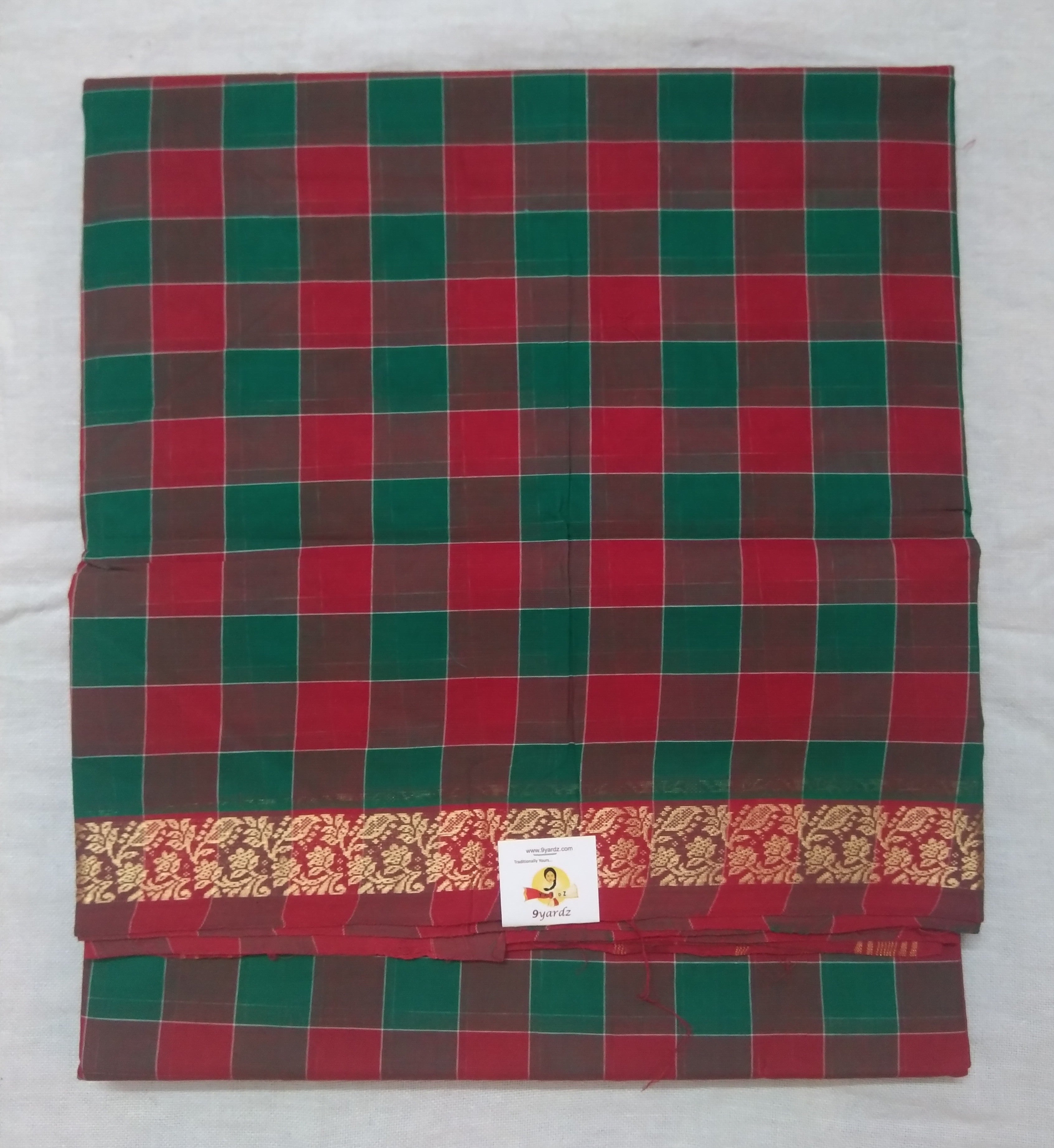 Chettinadu cotton 9.5yardz