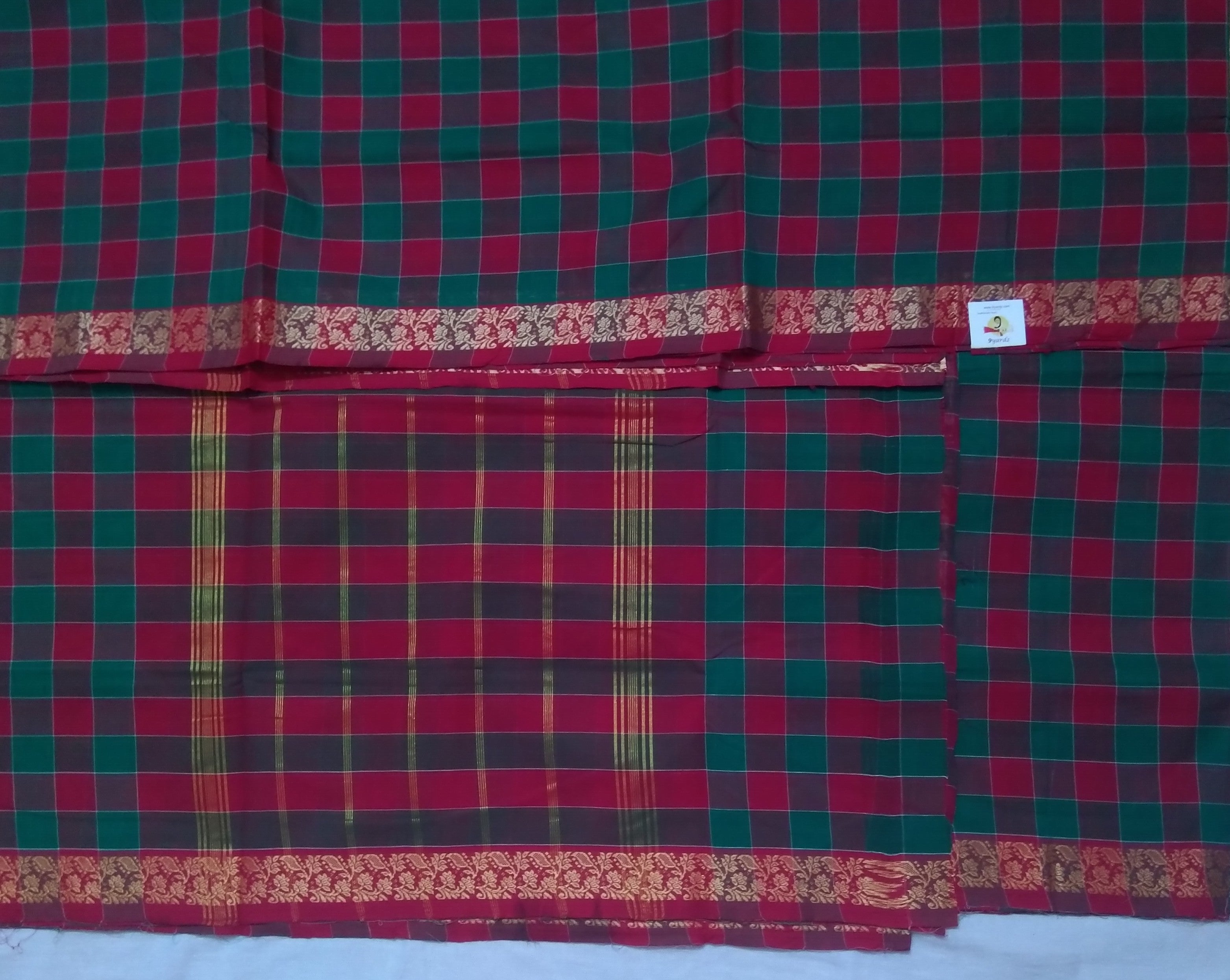 Chettinadu cotton 9.5yardz