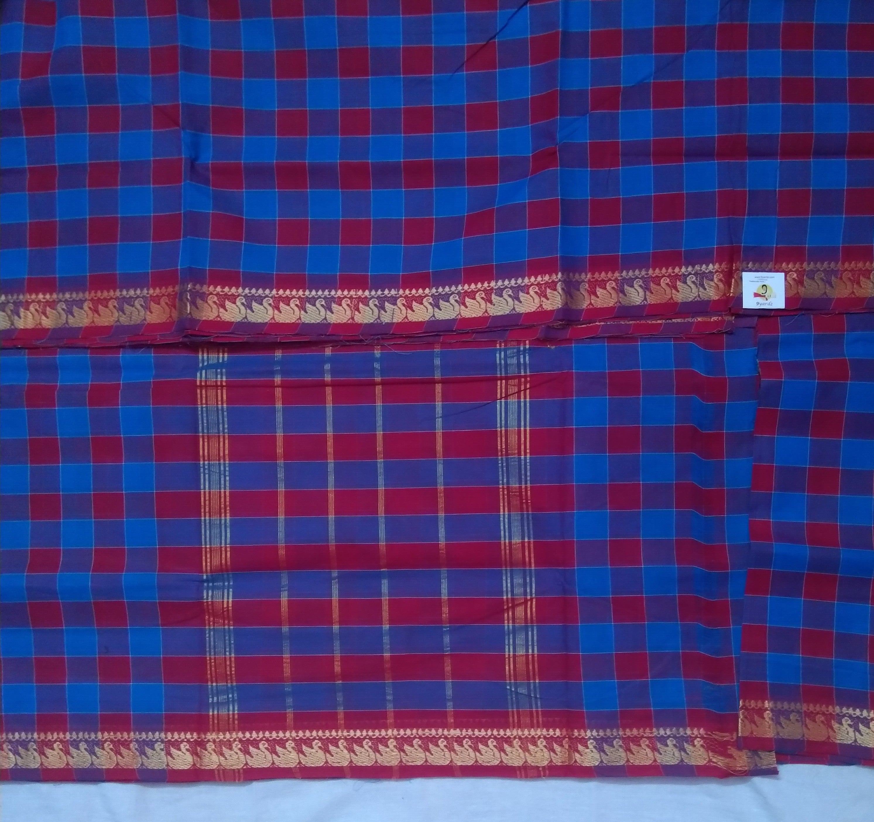 Chettinadu cotton 9.5yardz
