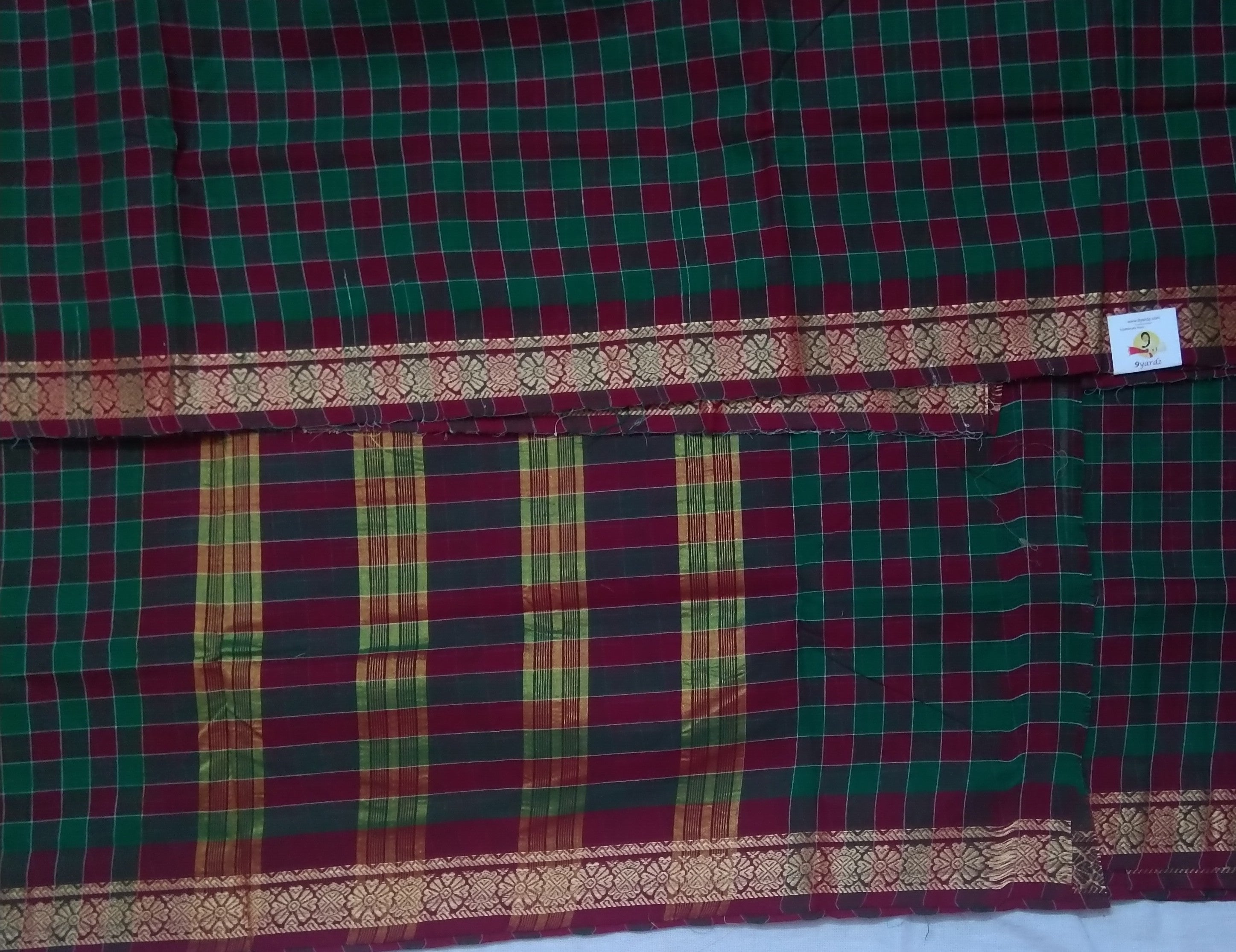 Chettinadu cotton 9.5yardz