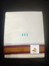 Load image into Gallery viewer, Cotton  Dhothi 9*5