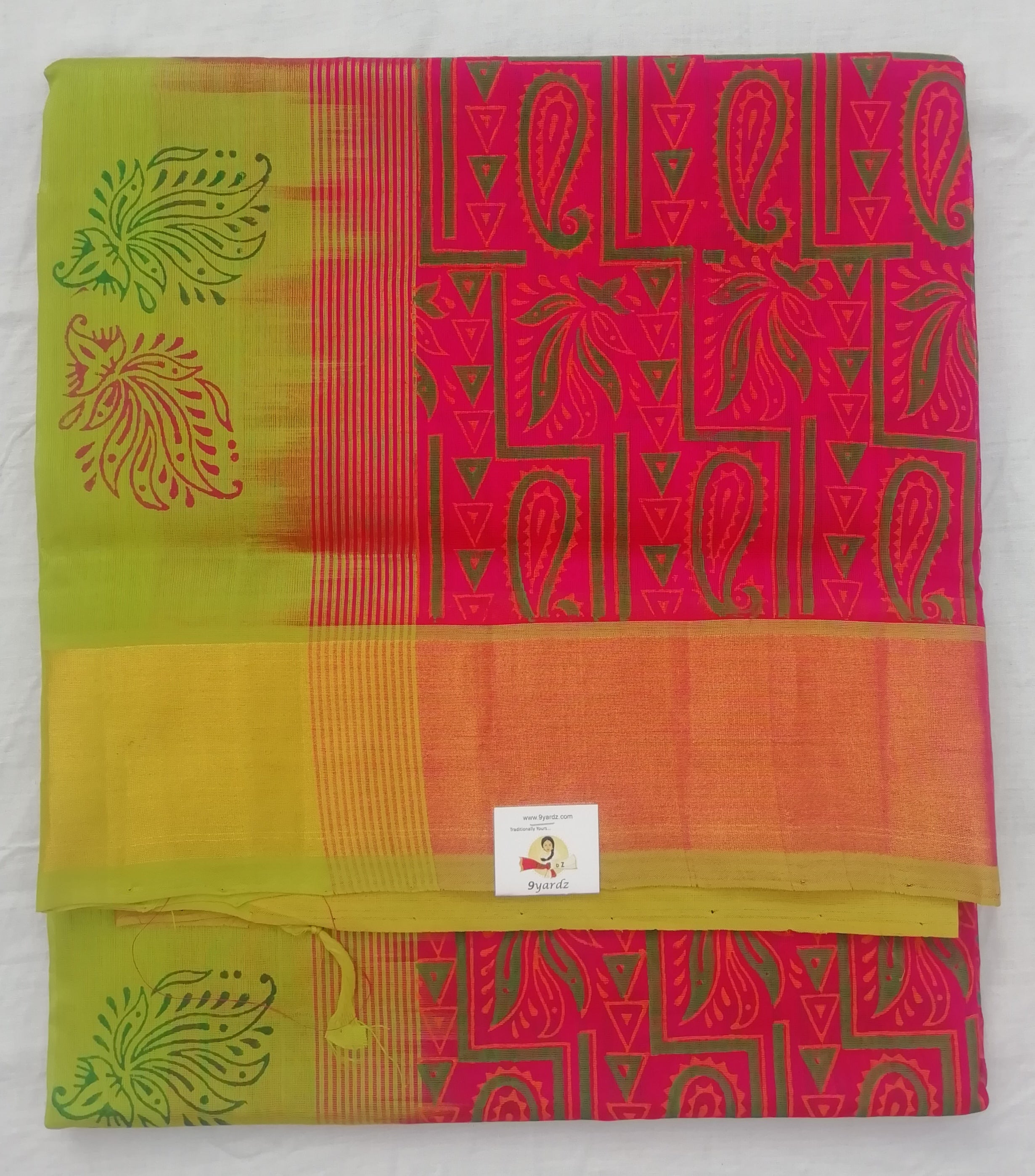 Pure Silk Cotton- printed