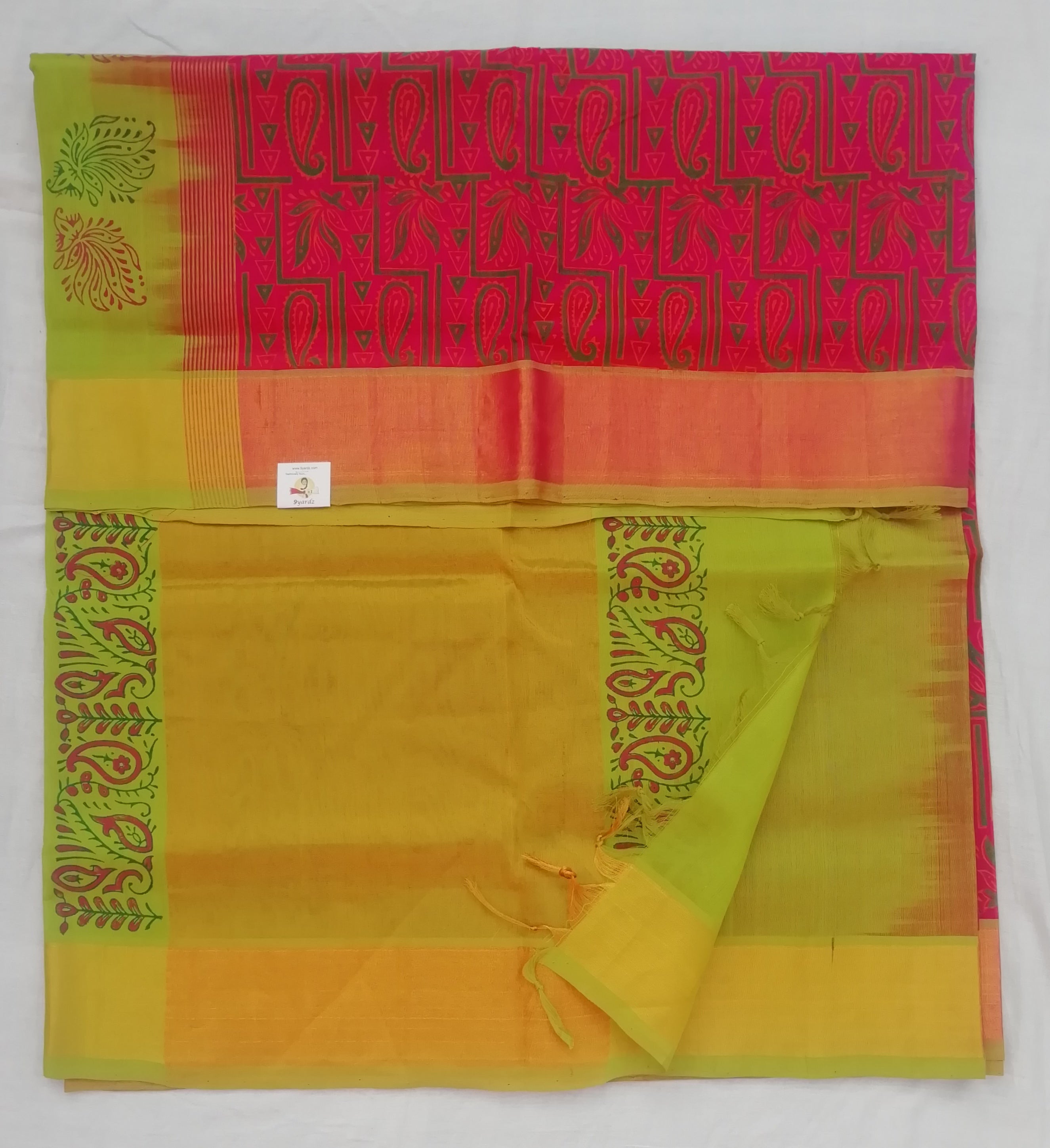 Pure Silk Cotton- printed