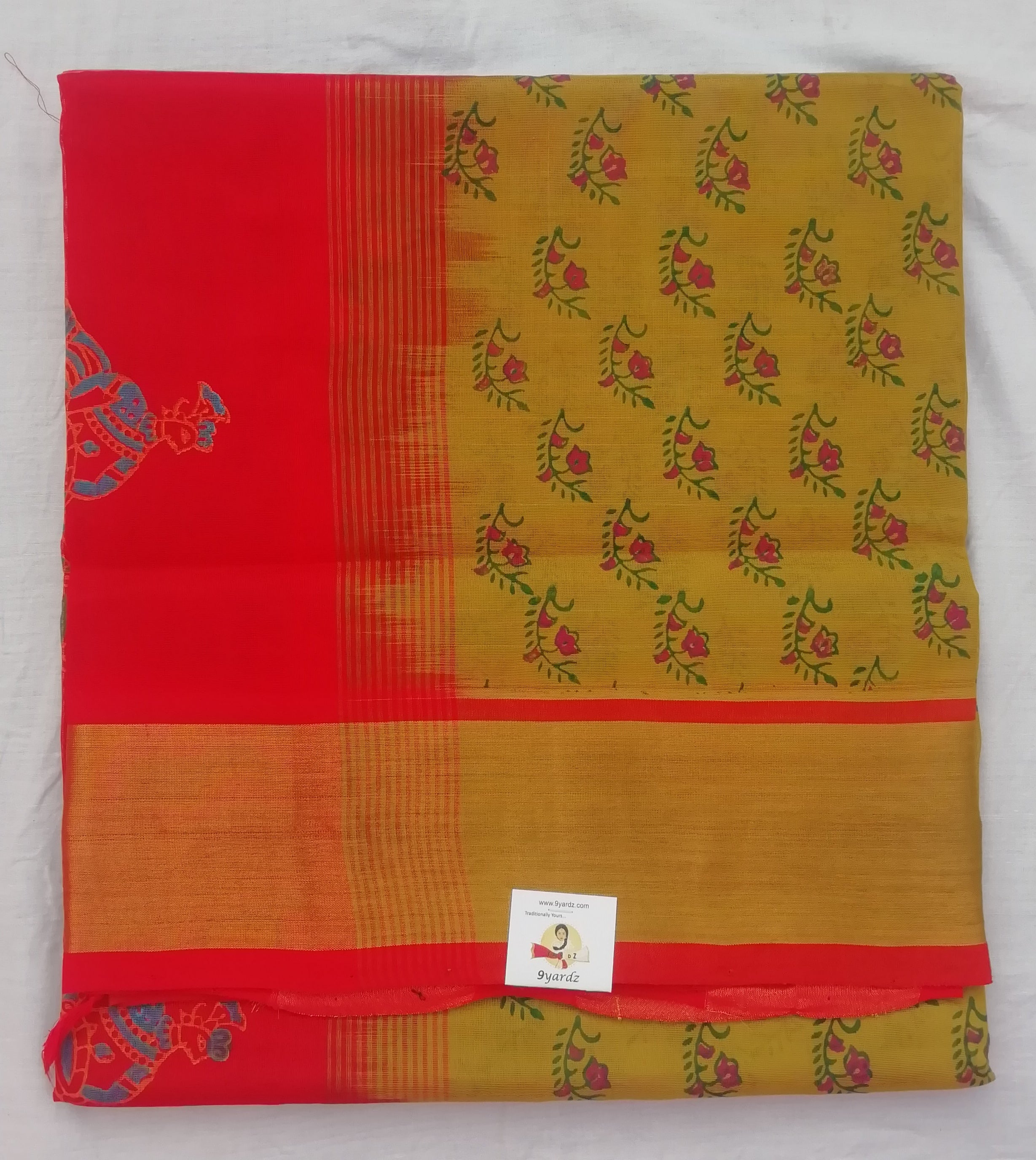 Pure Silk Cotton- printed