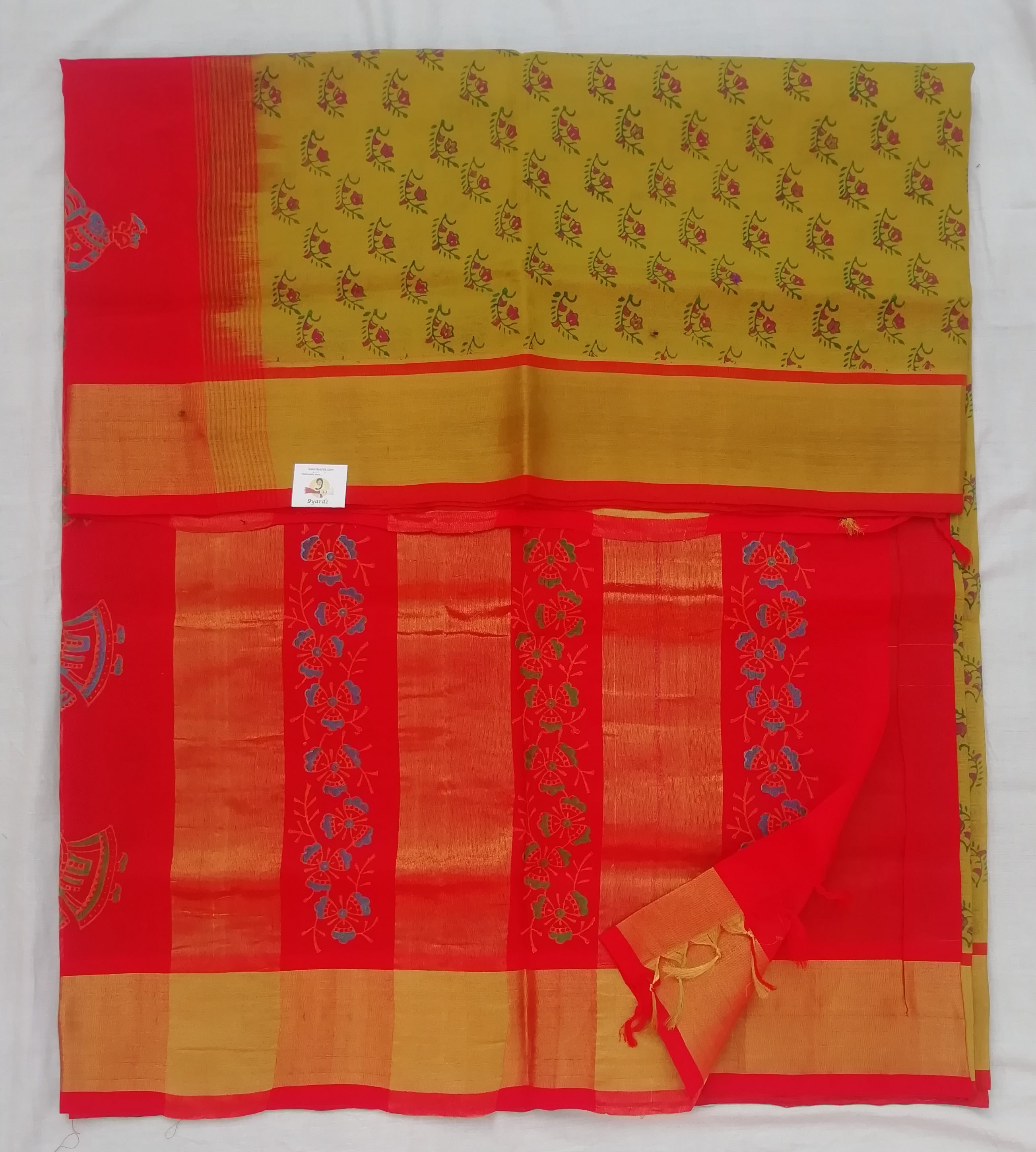 Pure Silk Cotton- printed
